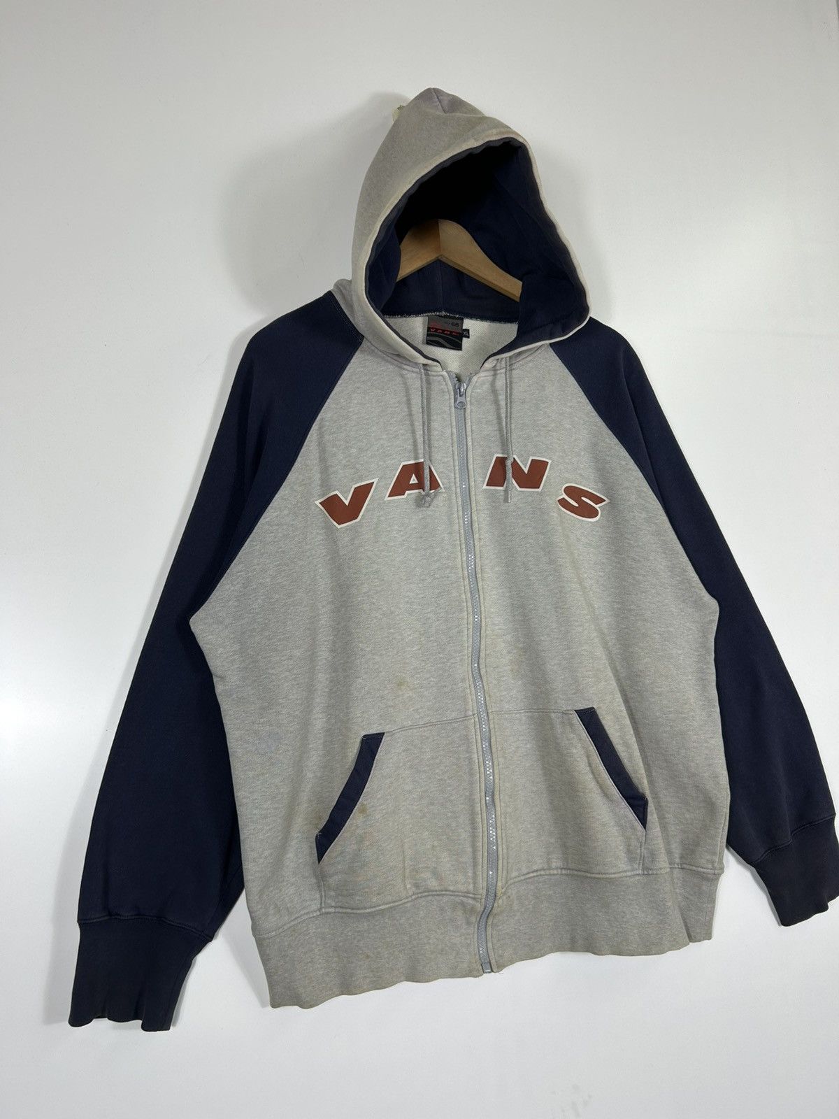 Vans ⚡️Vintage VANS Skateboard Hooded Sweater - XL Size US XL / EU 56 / 4 - 2 Thumbnail