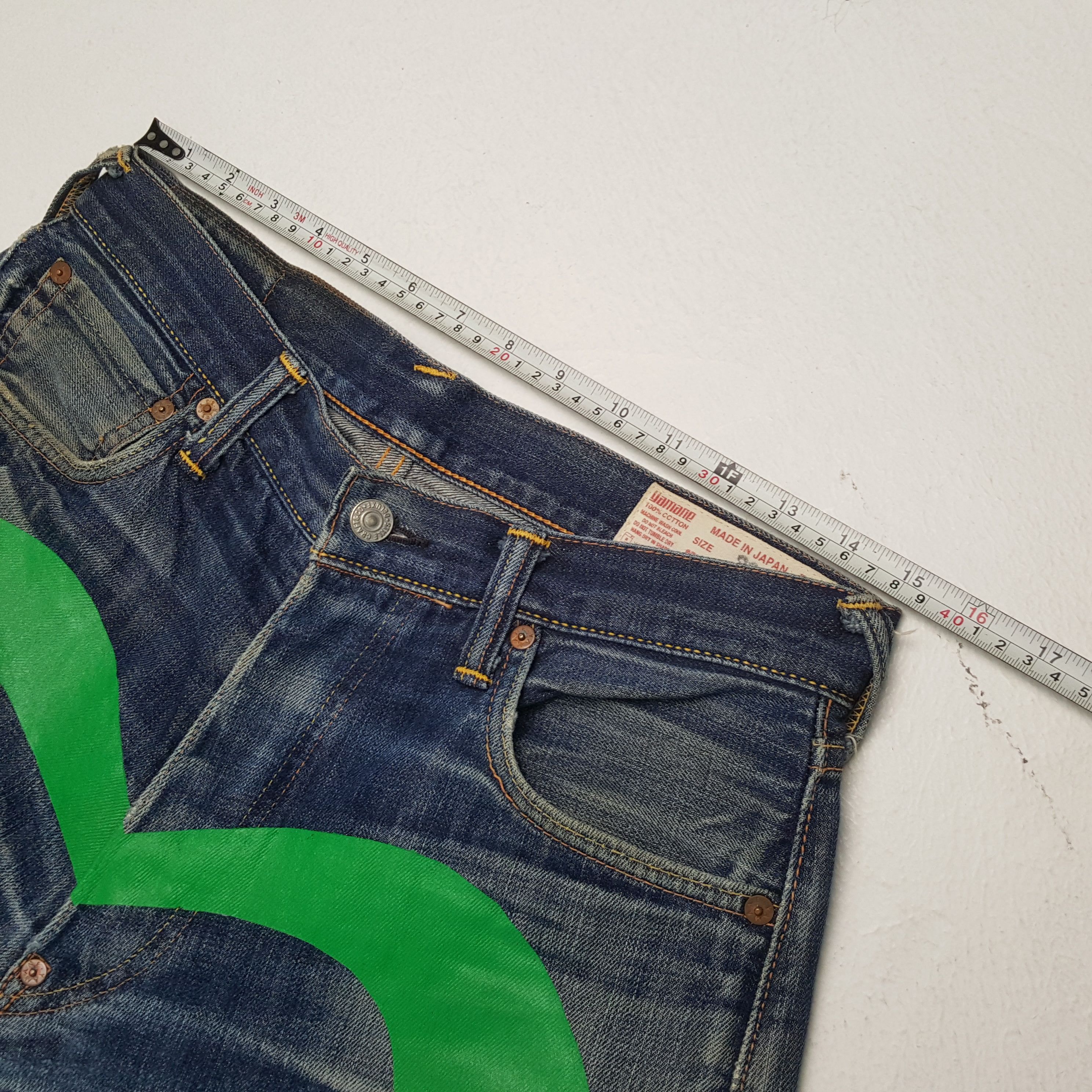 Evisu × Japanese Brand × Vintage Vintage EVISU Japanese Brand Daicock Custom Denim Jeans Size US 30 / EU 46 - 7 Thumbnail
