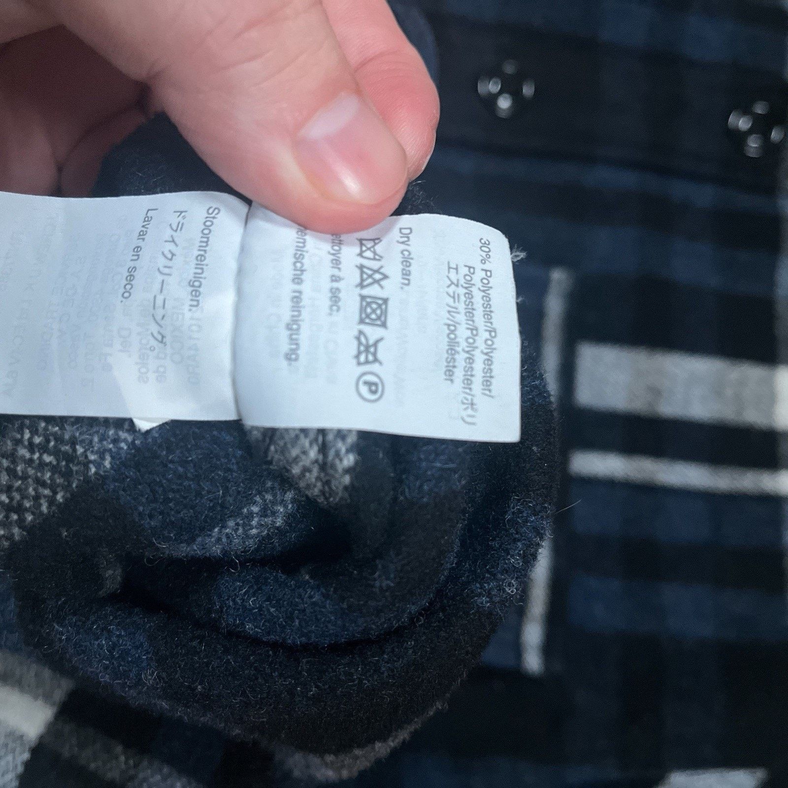 Wallace & Barnes Wallace & Barnes Wool Flannel Shacket Navy HeavyweightPlaid Size US L / EU 52-54 / 3 - 10 Thumbnail