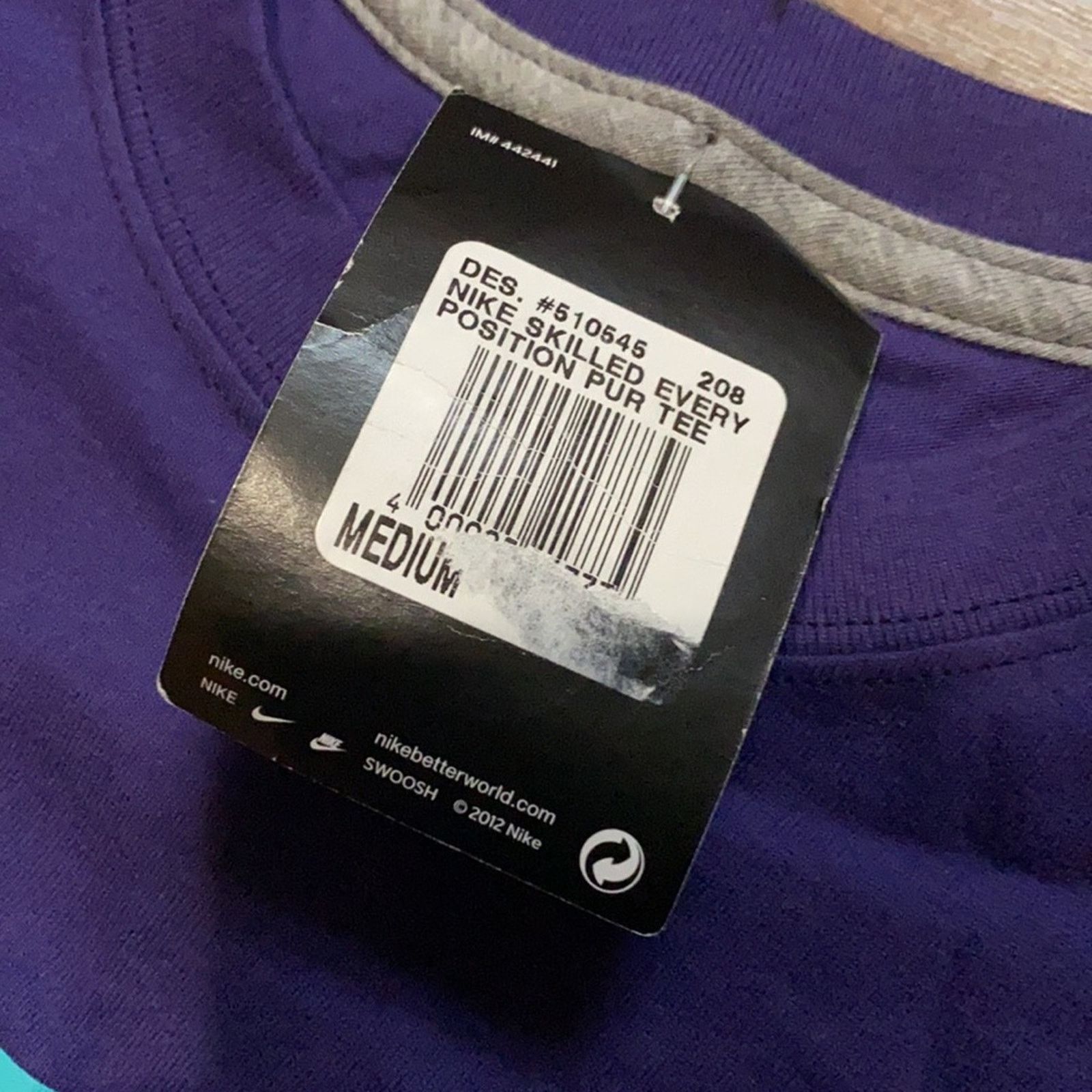 Nike 2012 Nike Skilled In Every Position Center Swoosh shirt Size US M / EU 48-50 / 2 - 3 Thumbnail
