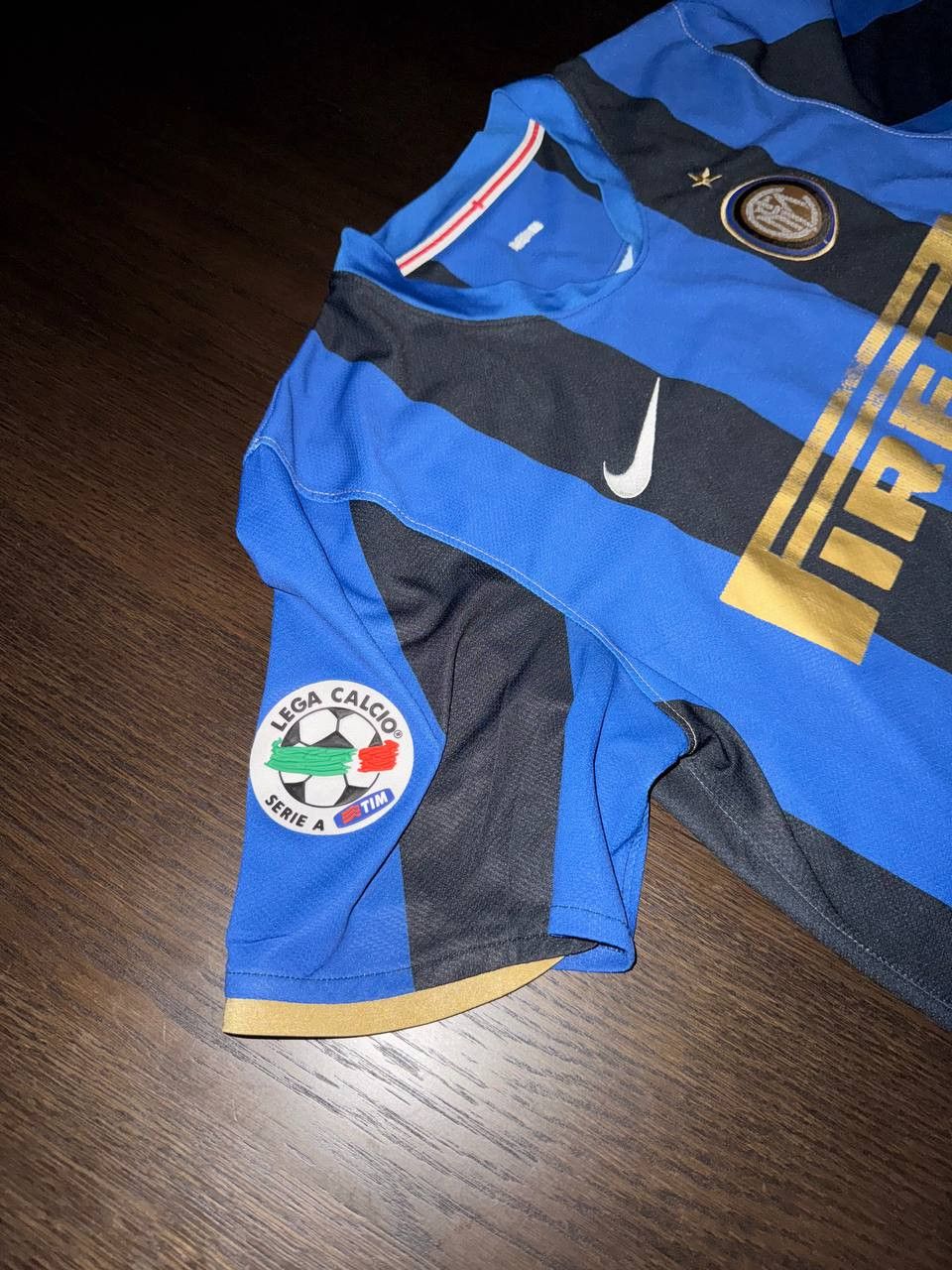Nike Inter Milan 08/09 Home Kit #Ibrahimović 8 L + Player Card Size US L / EU 52-54 / 3 - 6 Thumbnail