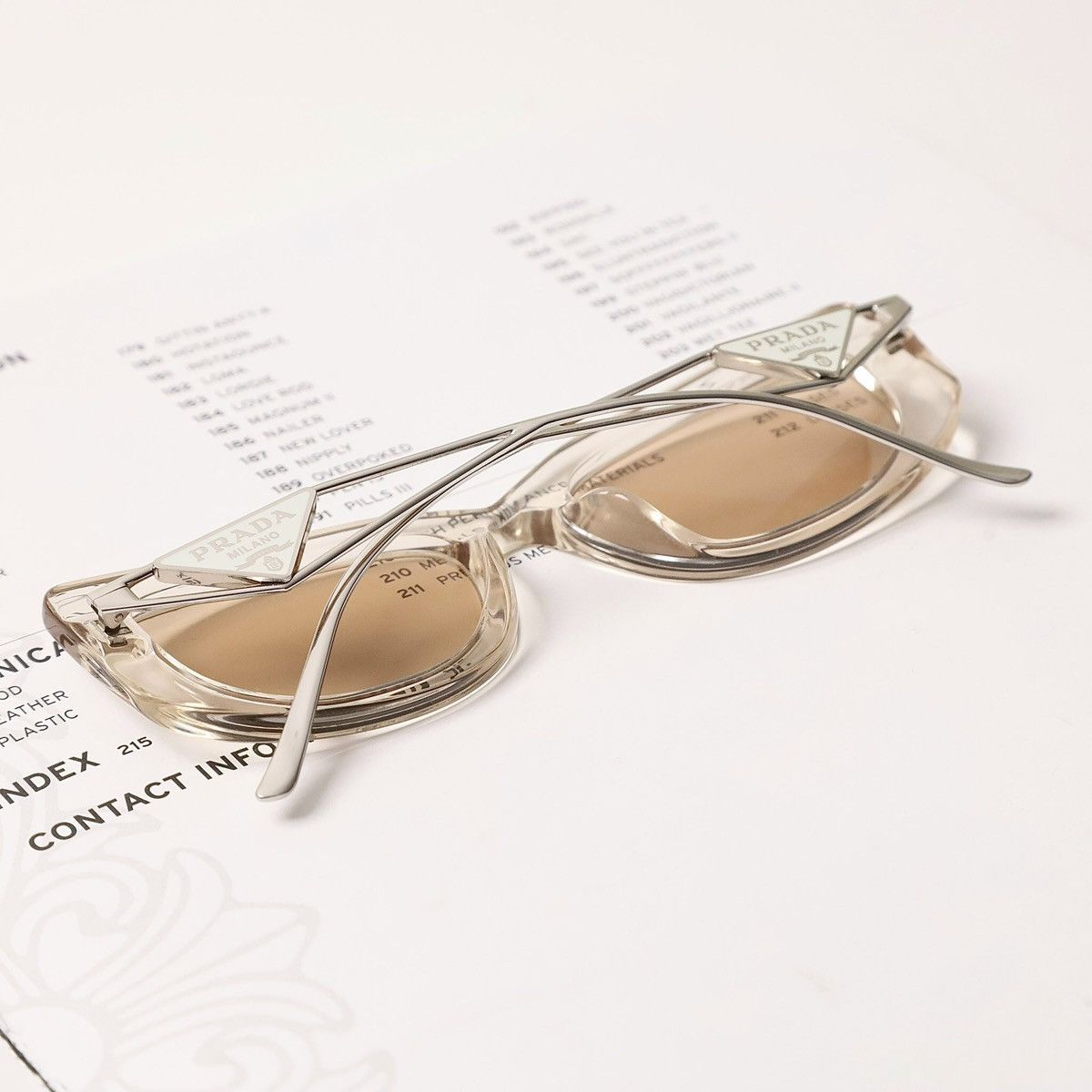 Prada PRADA 0PR 14YS SUNGLASSES Size ONE SIZE - 8 Thumbnail
