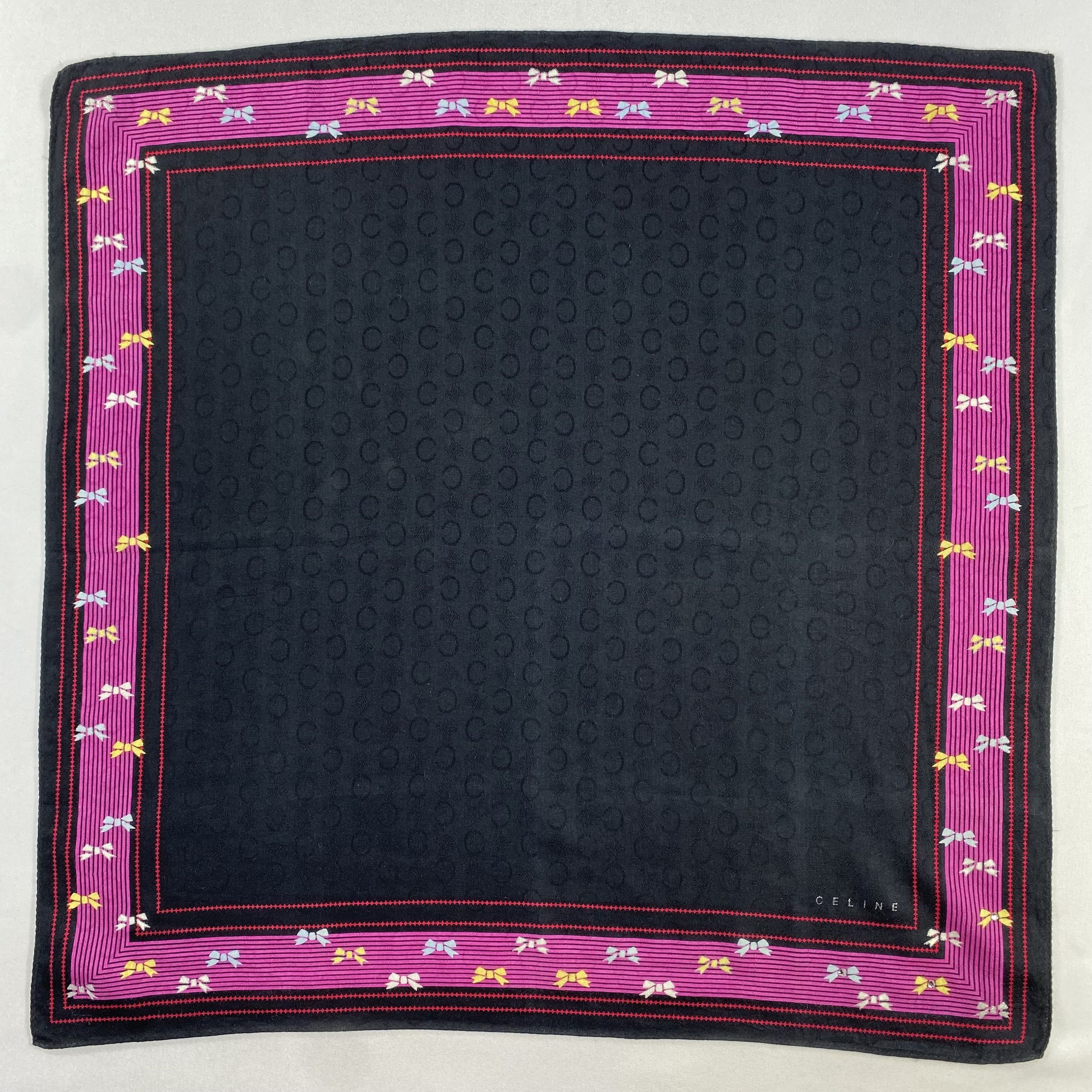 Celine × Vintage Celine Handkerchief / Neckerchief / Bandana-P1553 Size ONE SIZE - 1 Thumbnail