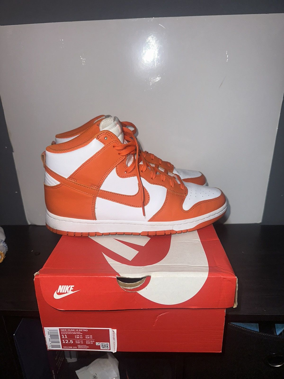 Nike Nike Dunk High SP 'Syracuse' 2021 Size US 11 / EU 44 - 7 Thumbnail