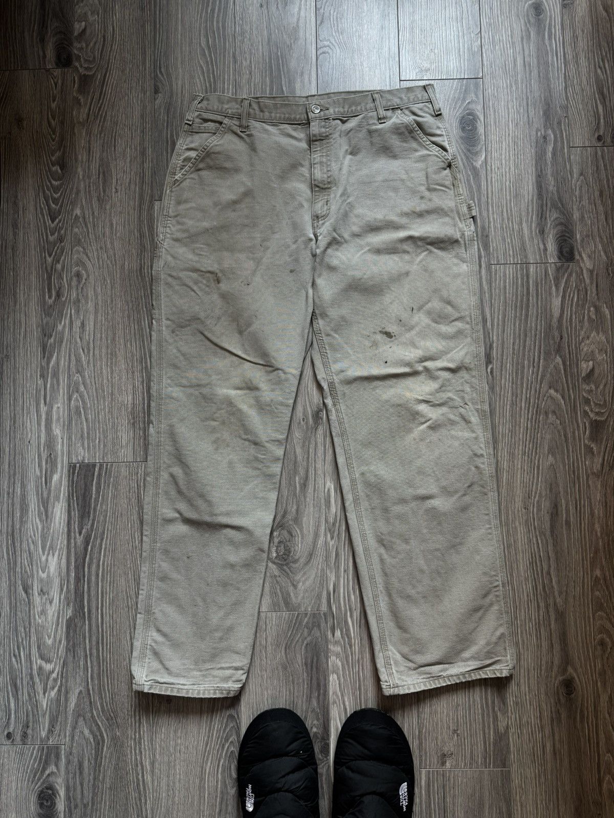 Carhartt Great Very Used Carhartt workwear single knee pants 36 Size US 36 / EU 52 - 2 Thumbnail