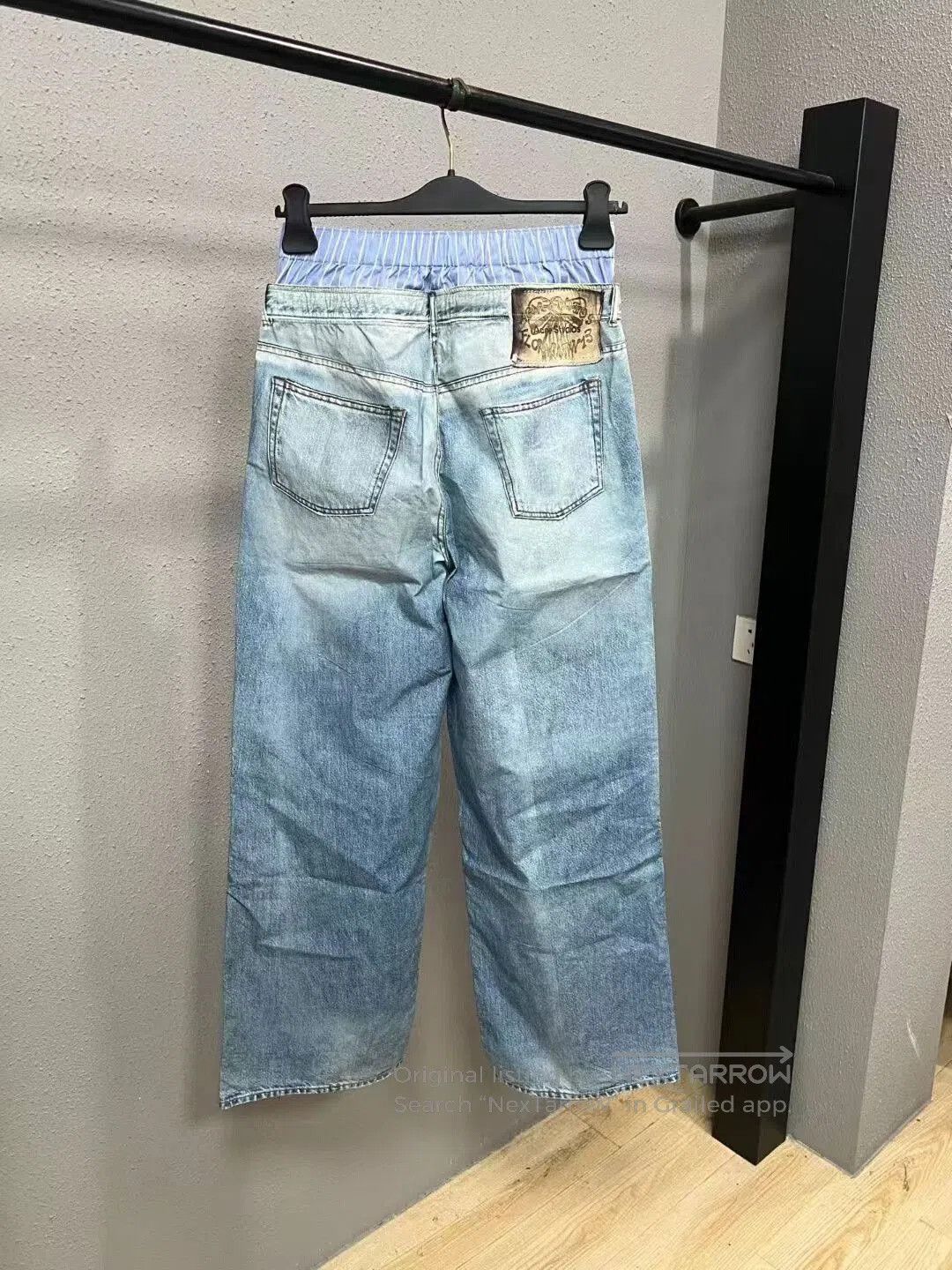 Acne Studios acne studios two-tone denim pants. Size US 34 / EU 50 - 2 Thumbnail