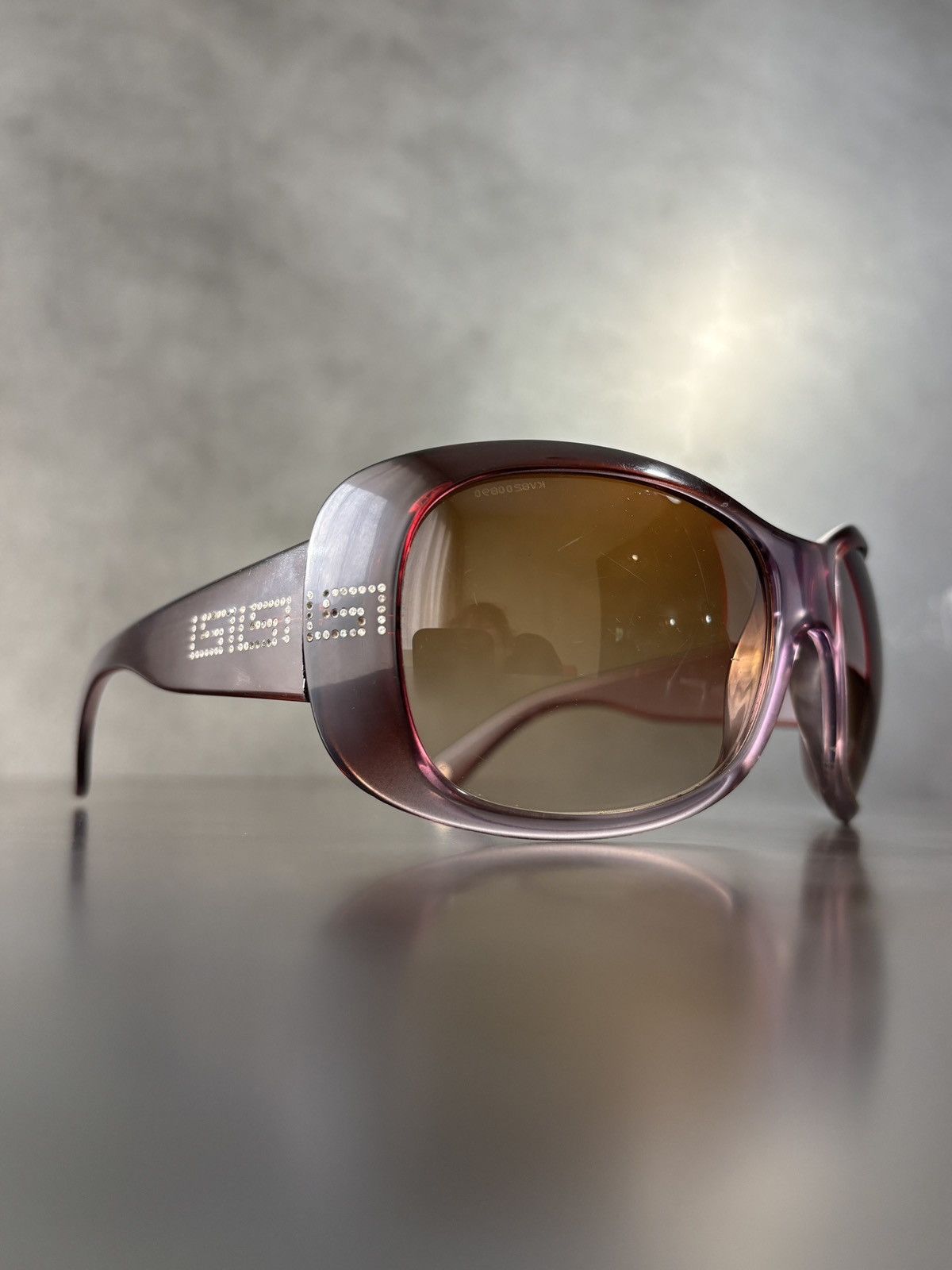 Versace 2009 Versace Sunglasses VE4961B Y2K Rhinestone 2000s Italy Size ONE SIZE - 19 Thumbnail