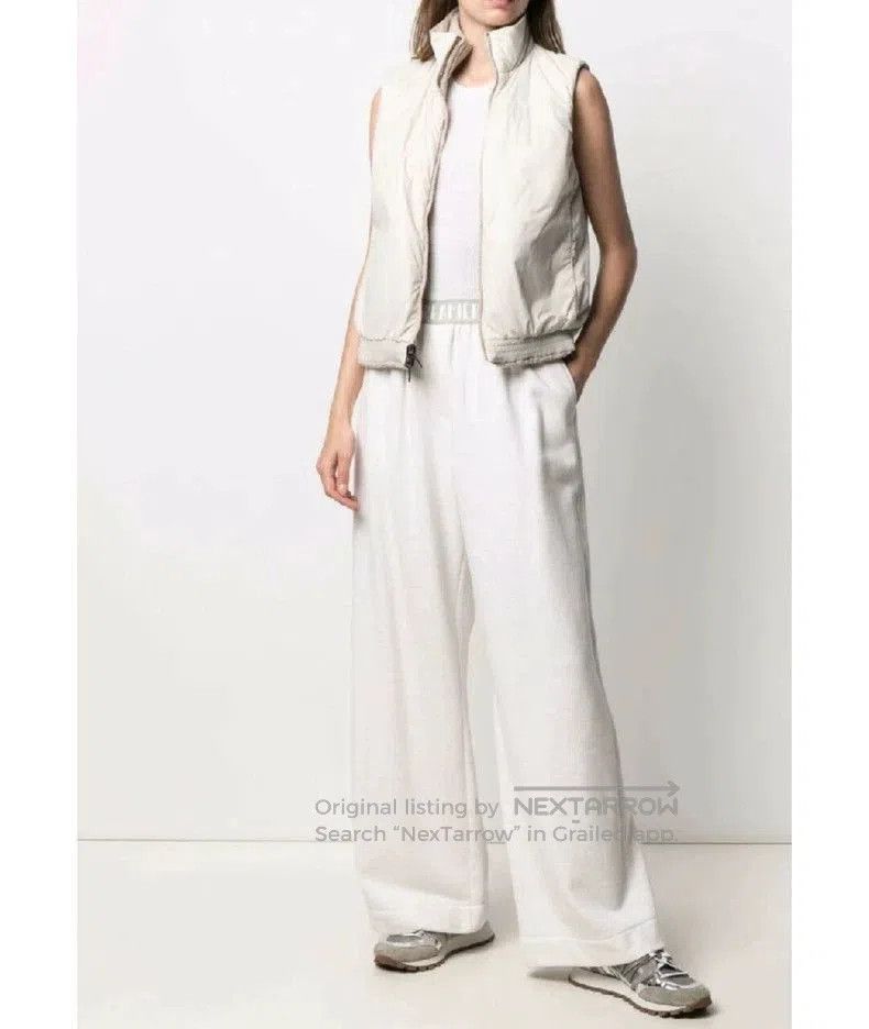 Brunello Cucinelli Brunello Cucinelli Reversible Cashmere Down Vest. Size US XS / EU 42 / 0 - 8 Thumbnail