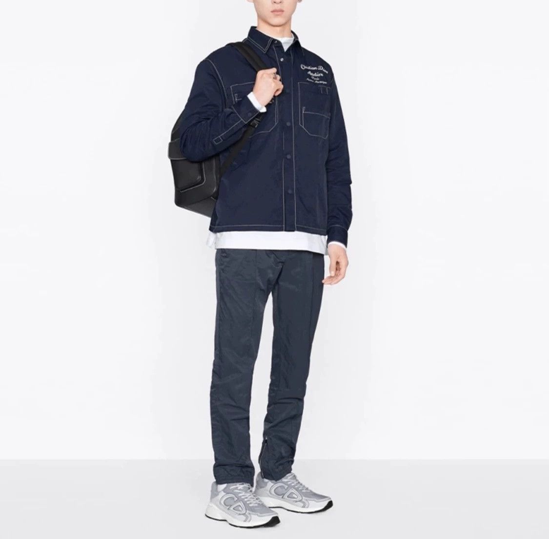 Dior Dior Embroidered Logo Shacket 41 Size US XS / EU 42 / 0 - 4 Thumbnail