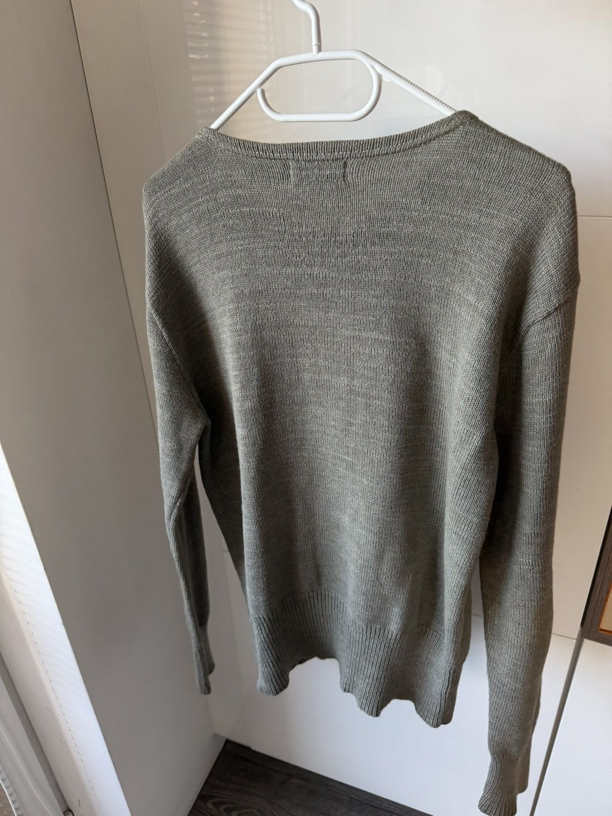 Polo Ralph Lauren Polo Ralph Lauren Grey Luxury Casual Knitted Sweater Size US S / EU 44-46 / 1 - 8 Thumbnail