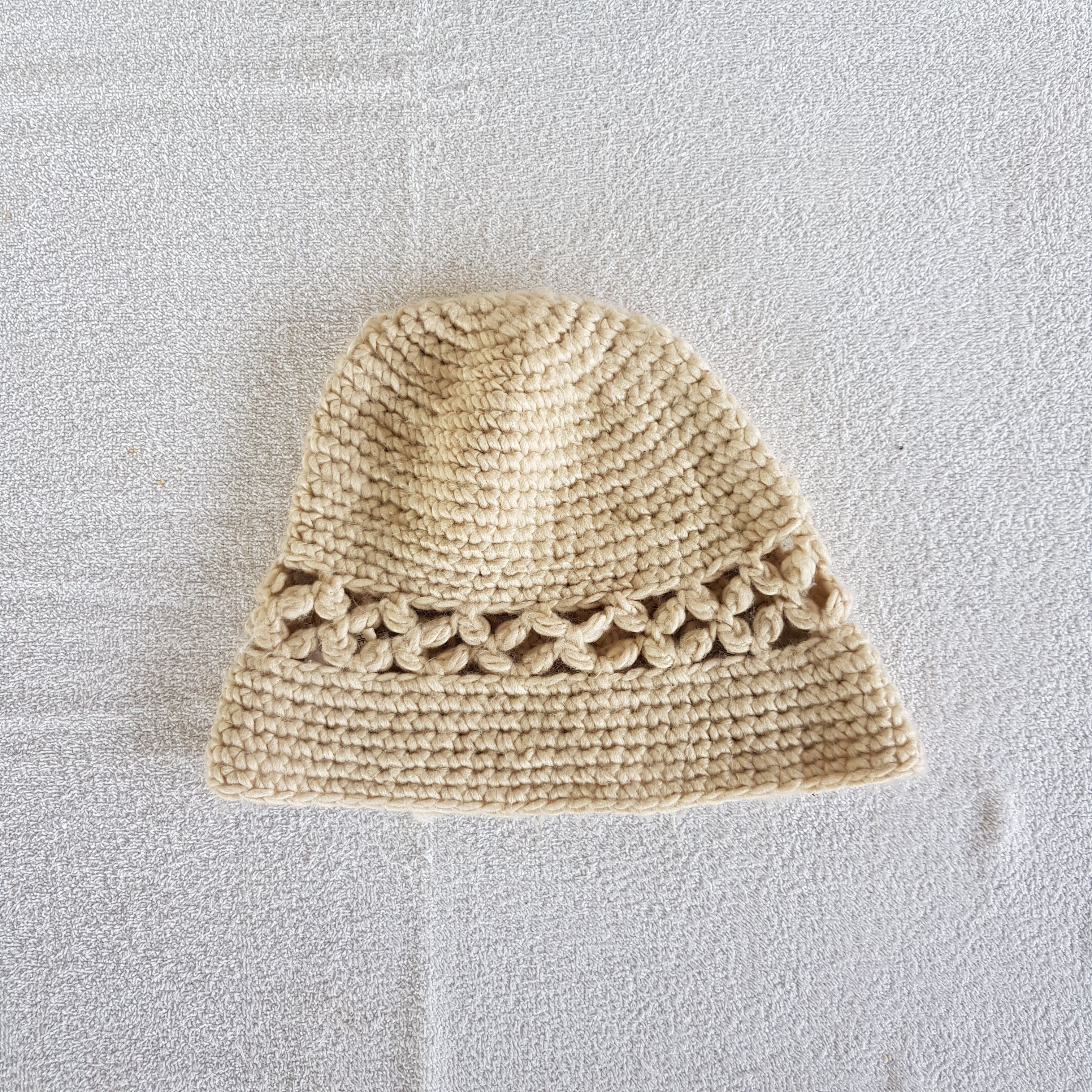 Homespun Knitwear Vintage Mickhel Klein Beanie 90s Knit Crochet Snow Caps Hats Size ONE SIZE - 5 Thumbnail