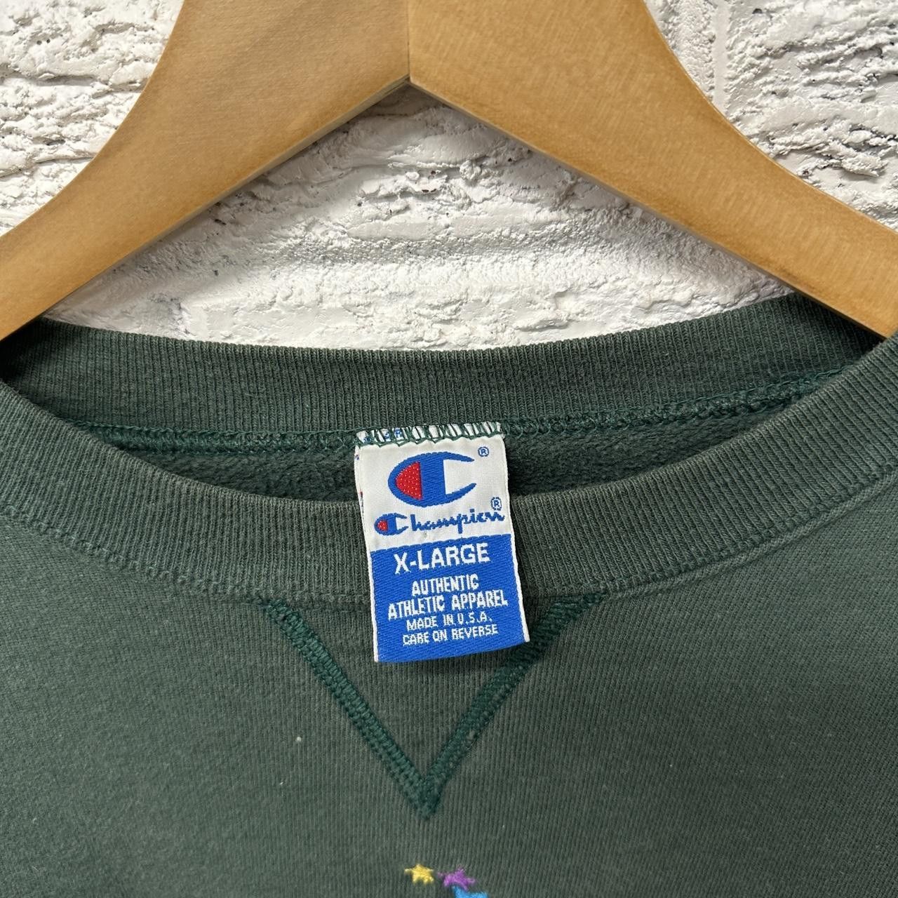 Champion × USA Olympics × Vintage Vintage Champion 1996 Atlanta Olympics Green Sweatshirt XL Size US XL / EU 56 / 4 - 4 Thumbnail