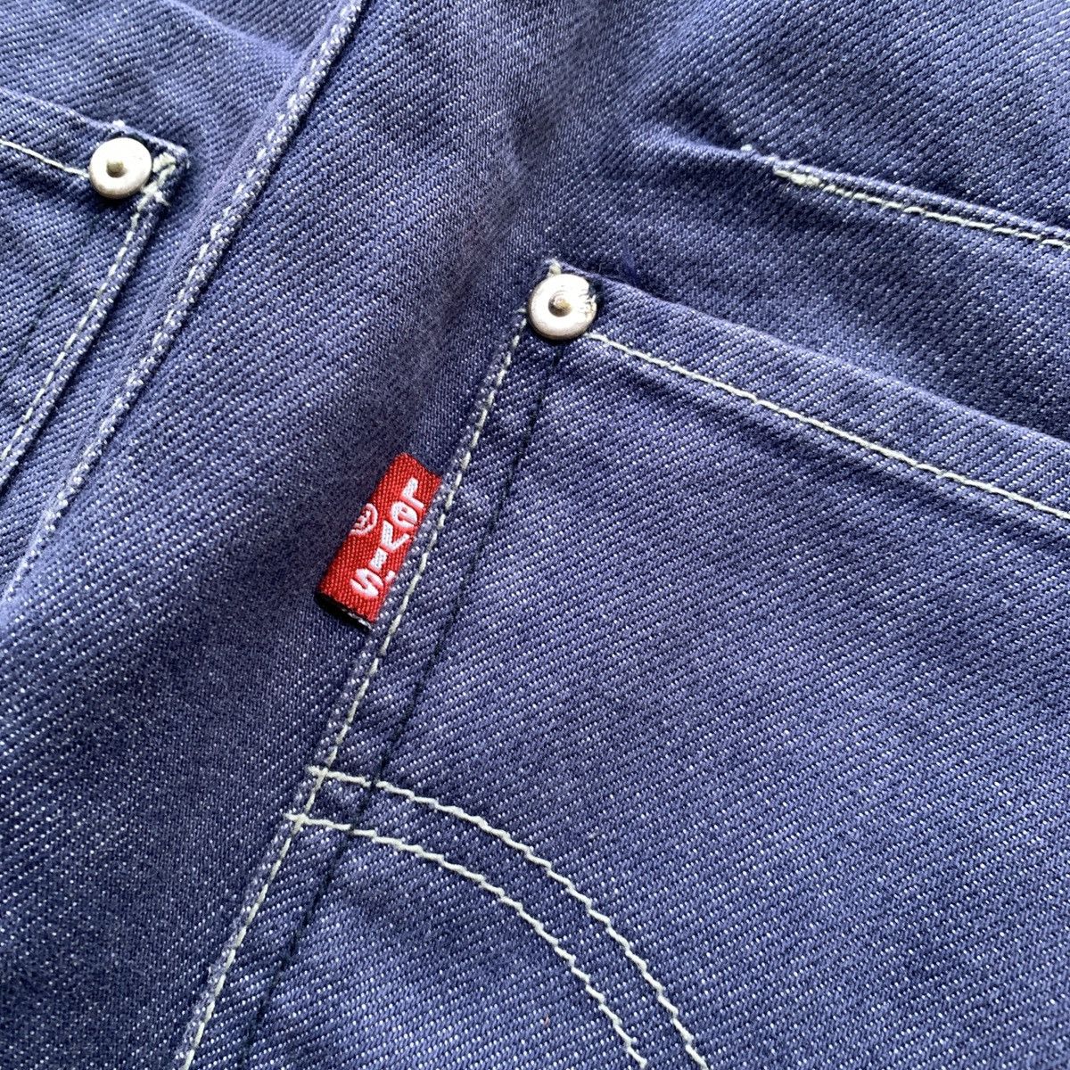 Levi's Vintage Clothing 2000s Levi’s Engineered Twisted Jeans Pants Size US 27 - 10 Thumbnail