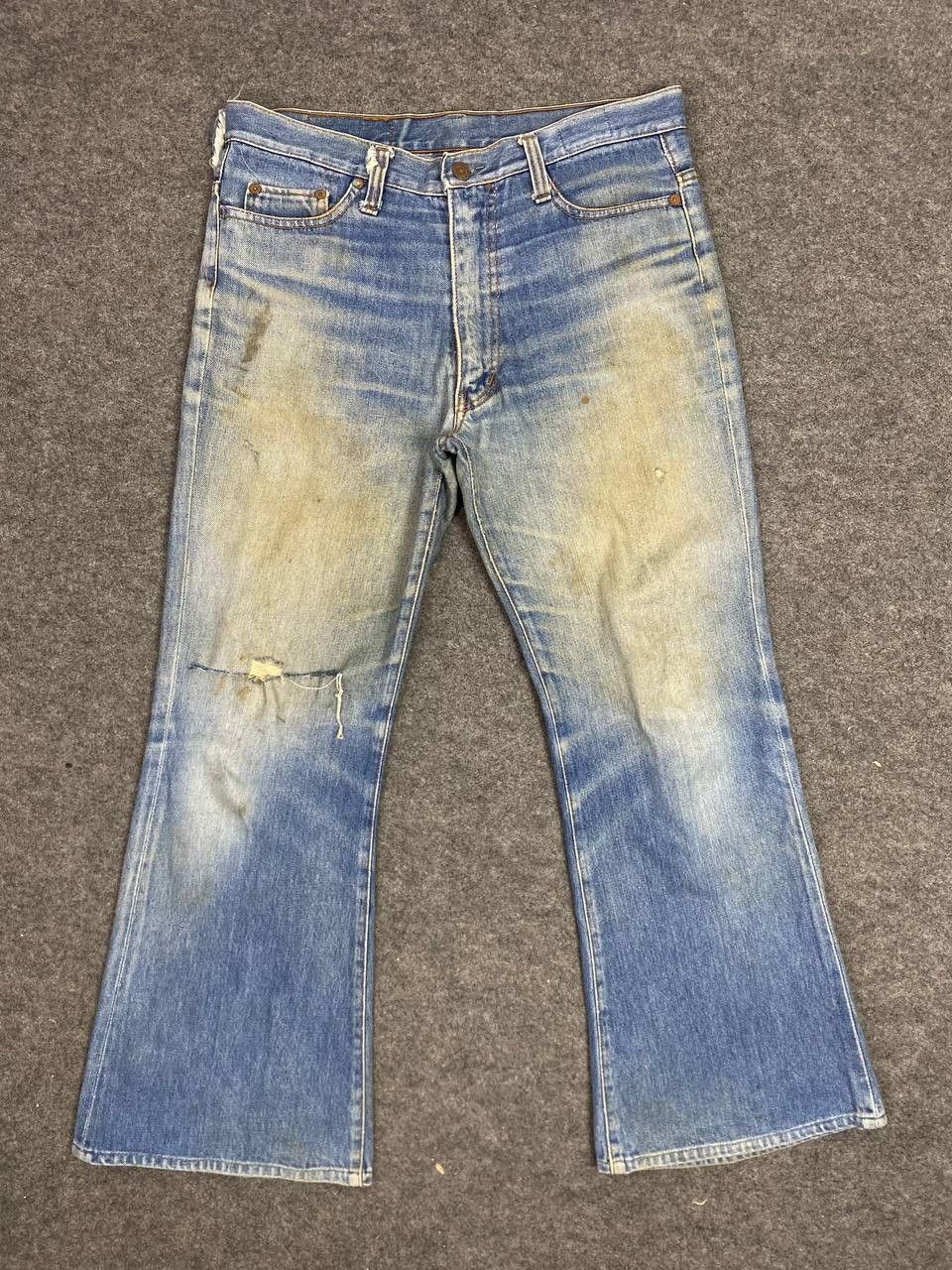 Japanese Brand vintage modoc japan bootcut flare distressed denim Size US 34 / EU 50 - 7 Thumbnail