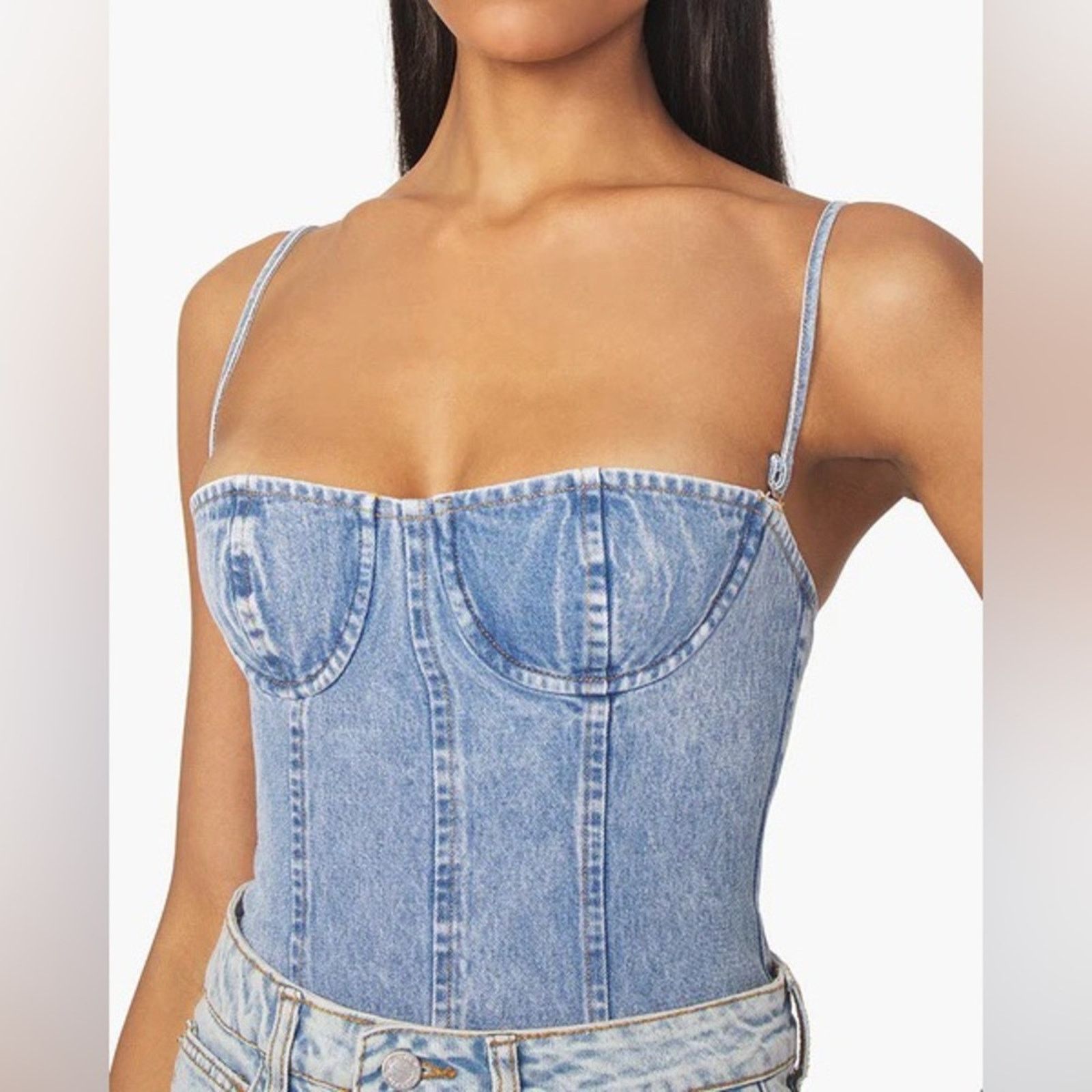 WeWoreWhat 🎉LAST PIECE 🎉WE WORE WHAT Underwire Corset Size XXS / US 00 / IT 34 - 7 Thumbnail