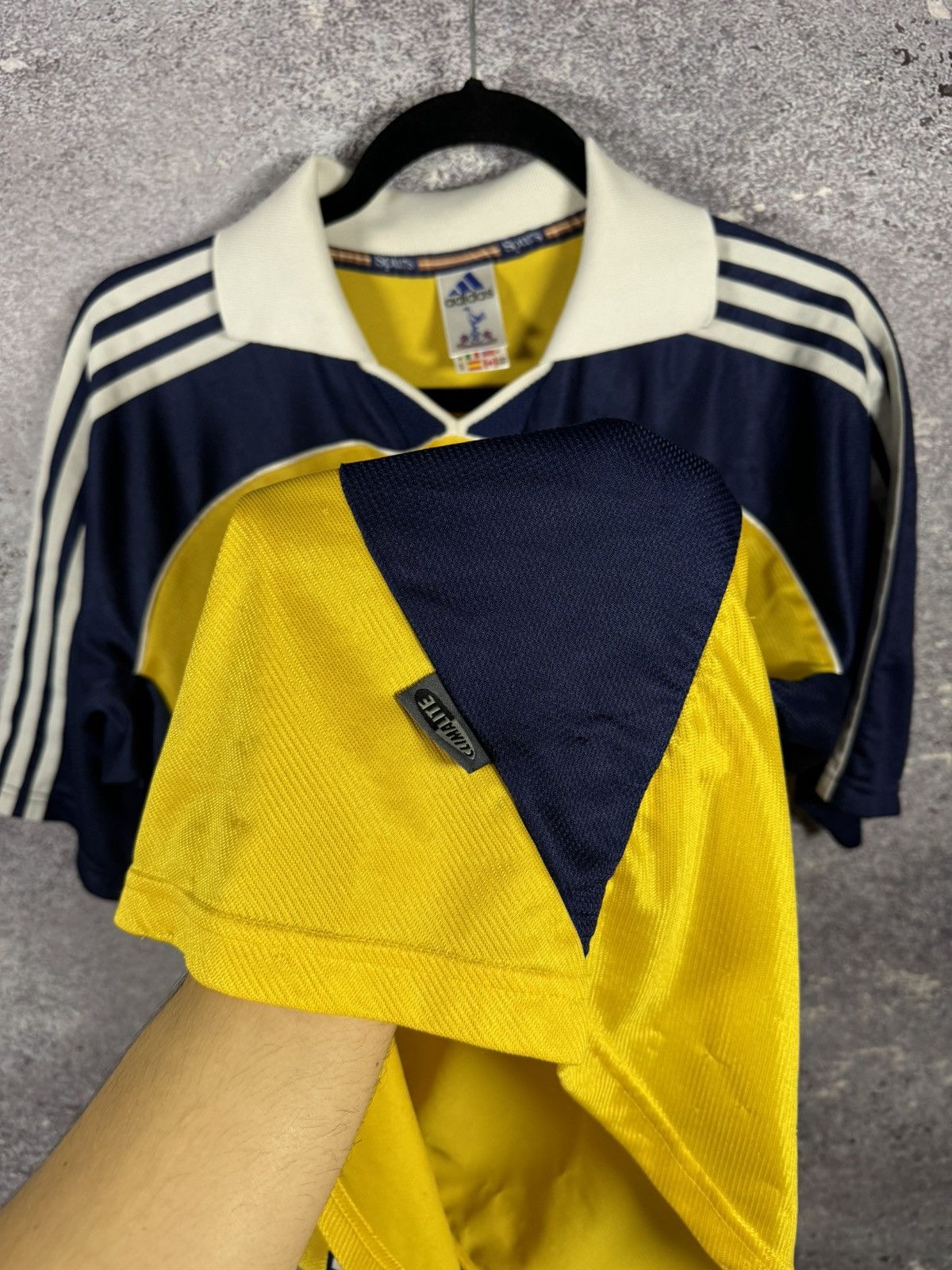 Adidas × Vintage 90’s Vintage Tottenham 1999/00 Away Adidas Soccer Jersey M Size US M / EU 48-50 / 2 - 16 Thumbnail