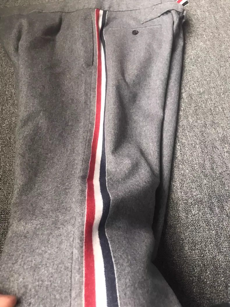Thom Browne Thom Browne size3 Wool and cashmere casual pants Size US 27 - 3 Thumbnail