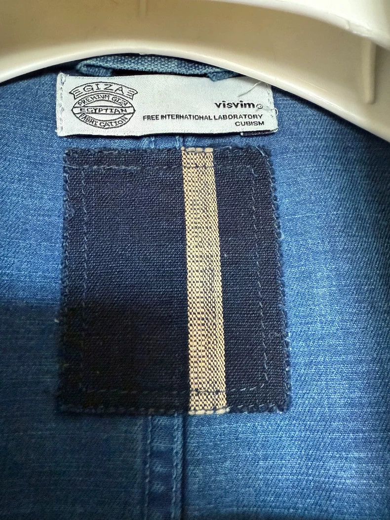 Visvim visvim size 2 Blue Dye Cashew Neck blazer 2505-Nextarrow Size 36R - 4 Thumbnail
