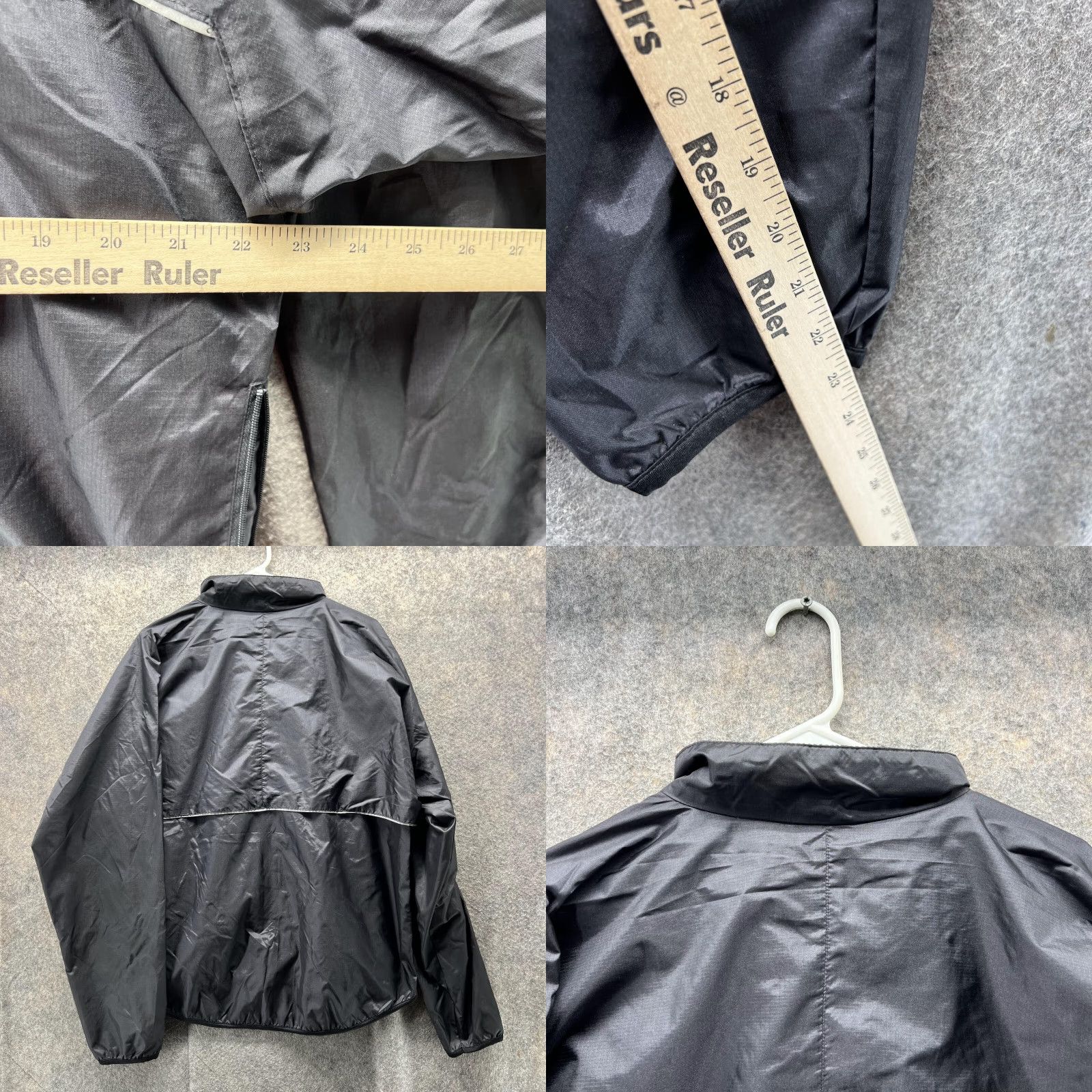 Reebok VINTAGE Reebok Jacket Windbreaker Bomber Full Zip Black L Men Size US L / EU 52-54 / 3 - 8 Thumbnail