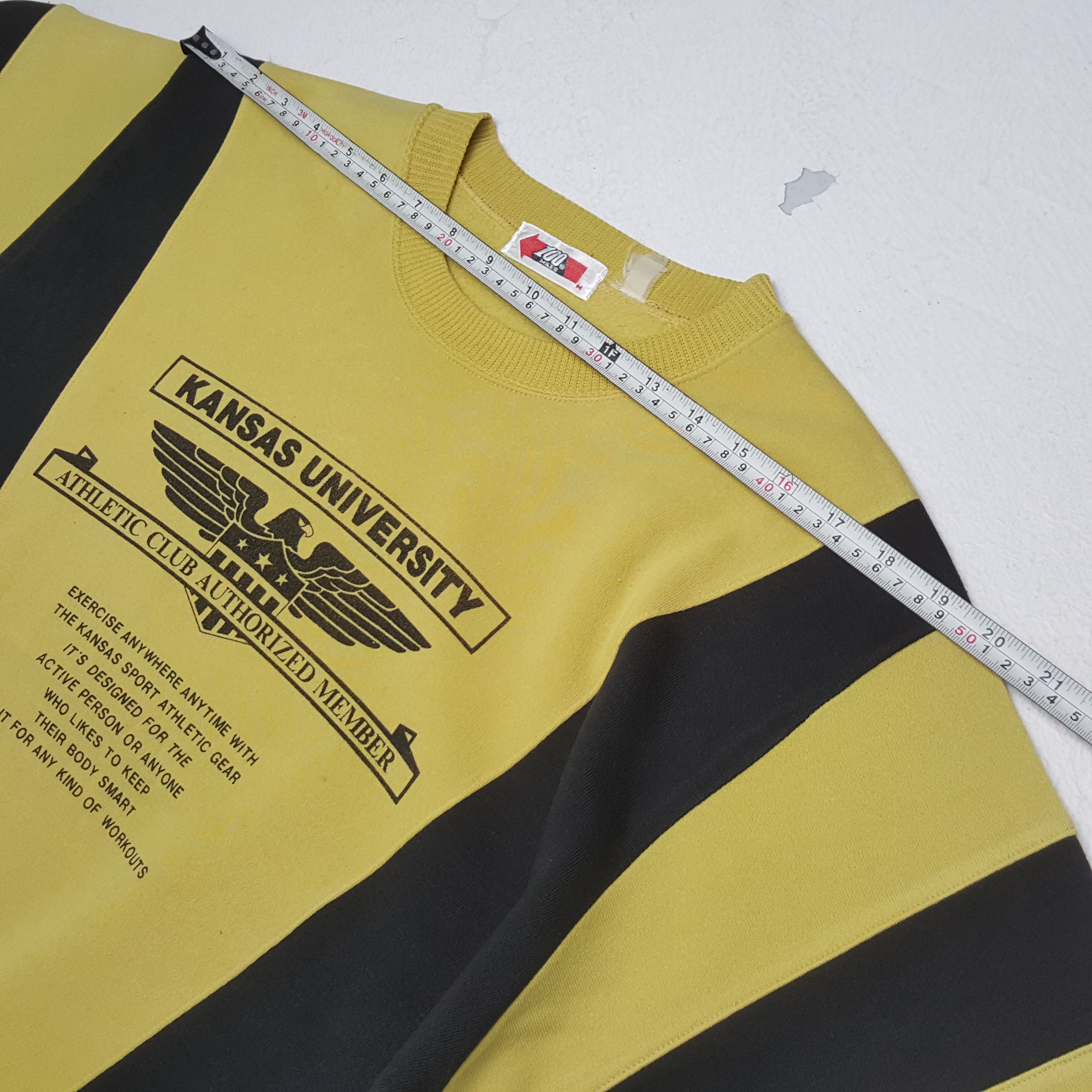 Vintage KANSAS UNIVERSITY Athletic Club Nice Design Sweatshirt Size US M / EU 48-50 / 2 - 4 Thumbnail
