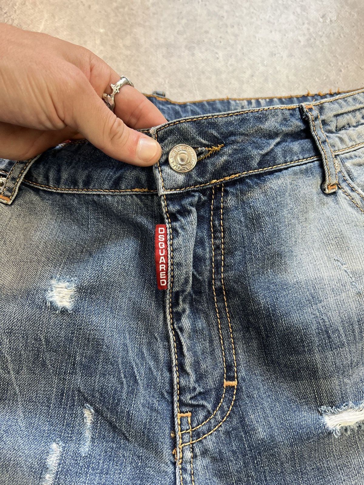 Dsquared2 Dsquared distressed luxury jeans shorts Size US 30 / EU 46 - 4 Thumbnail