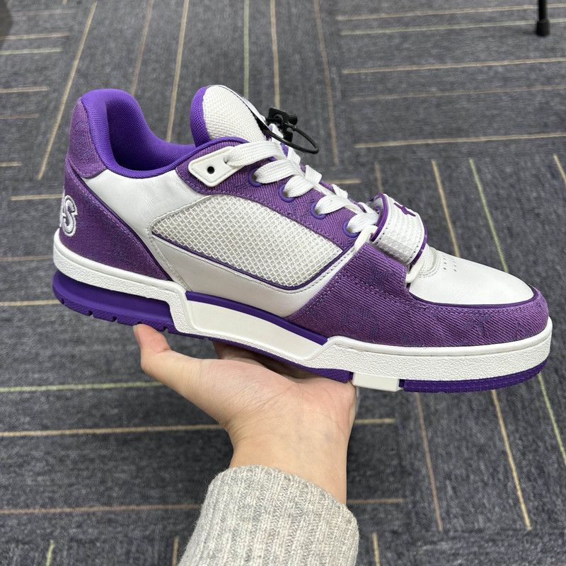 Louis Vuitton Louis Vuitton Trainer Low-Top Fashion Sneakers -2508 Size US 8 / EU 41 - 6 Thumbnail