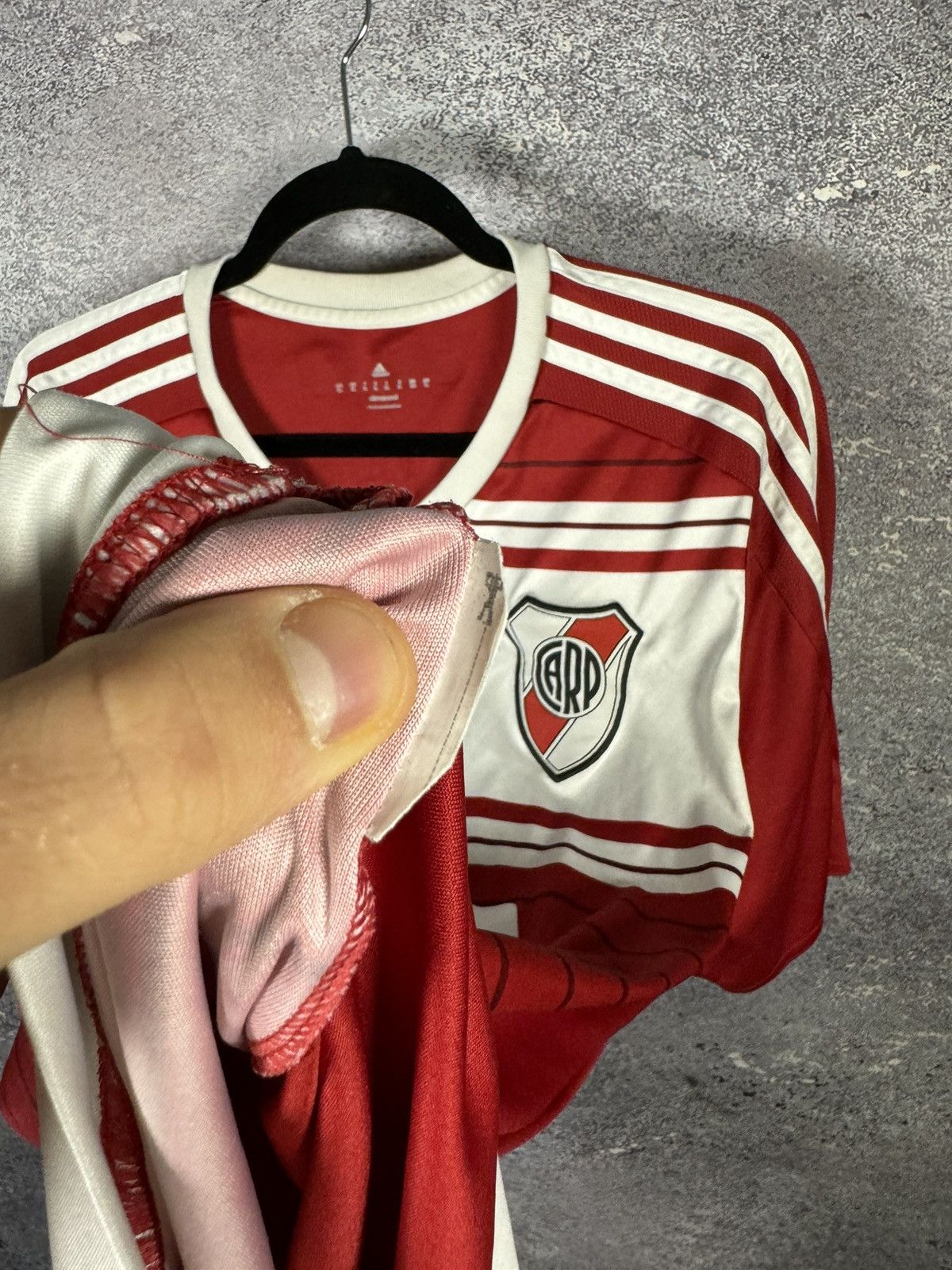 Adidas × Vintage Vintage River Plate 2016/17 Away Adidas Soccer Jersey Size US XL / EU 56 / 4 - 11 Thumbnail