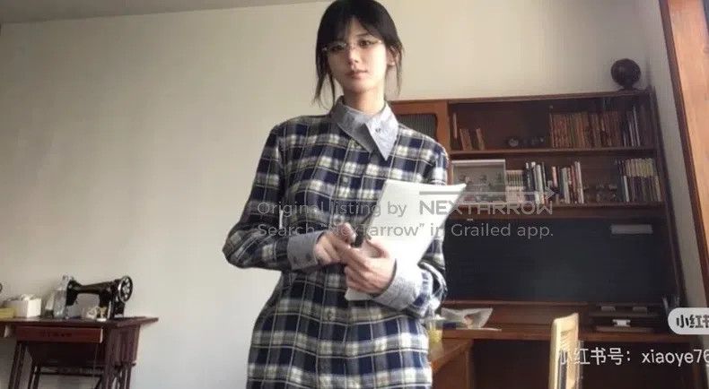 Vivienne Westwood Vivienne Westwood Vintage second-hand diagonal plaid trans Size L / US 10 / IT 46 - 2 Thumbnail