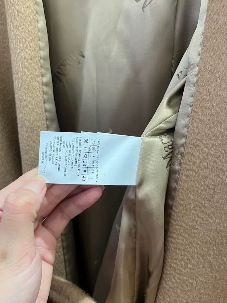 Max Mara Max Mara Camel hair coat Size S / US 4 / IT 40 - 6 Thumbnail