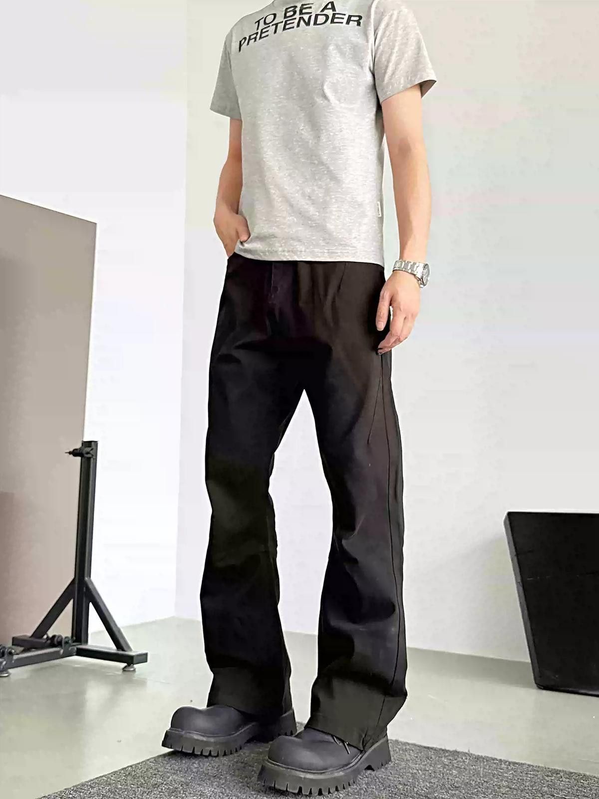 Other Black Flared Denim Jeans Size US 32 / EU 48 - 2 Thumbnail