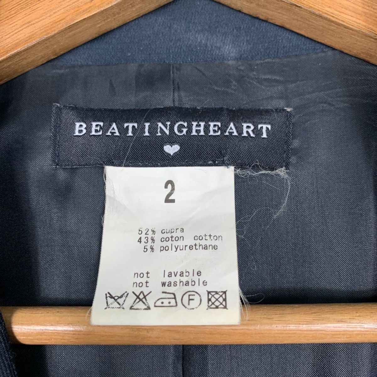 Japanese Brand BEATINGHEART Menswear Suit Jacket Blazers #1917-C83 Size S / US 4 / IT 40 - 15 Thumbnail