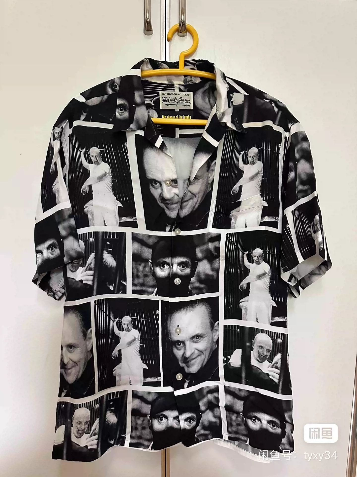 トップス WACK MARIA THE SILENT LAMBS THEMED SHIRT WACK MARIA THE SILENT LAMBS THEMED SHIRT