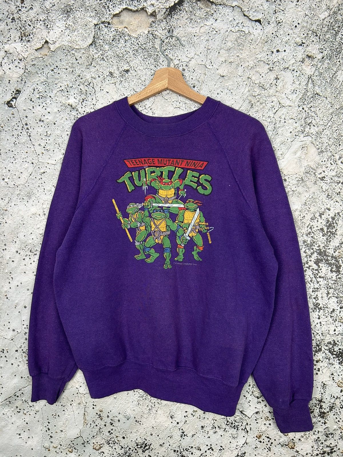 Vintage Vintage Teenage Mutant Ninja Turtles 90s Crewneck Archive Size US L / EU 52-54 / 3 - 1 Thumbnail