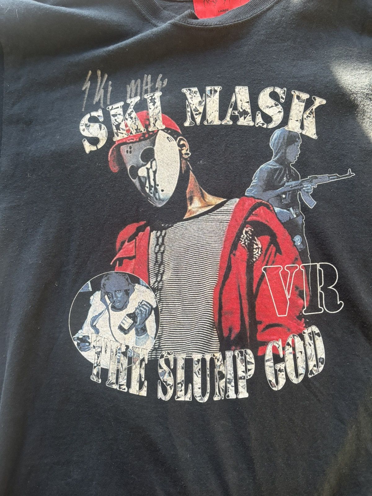 Revenge SIGNED Ski Mask The Slump God OG Revege 2018 tee Size US L / EU 52-54 / 3 - 3 Thumbnail