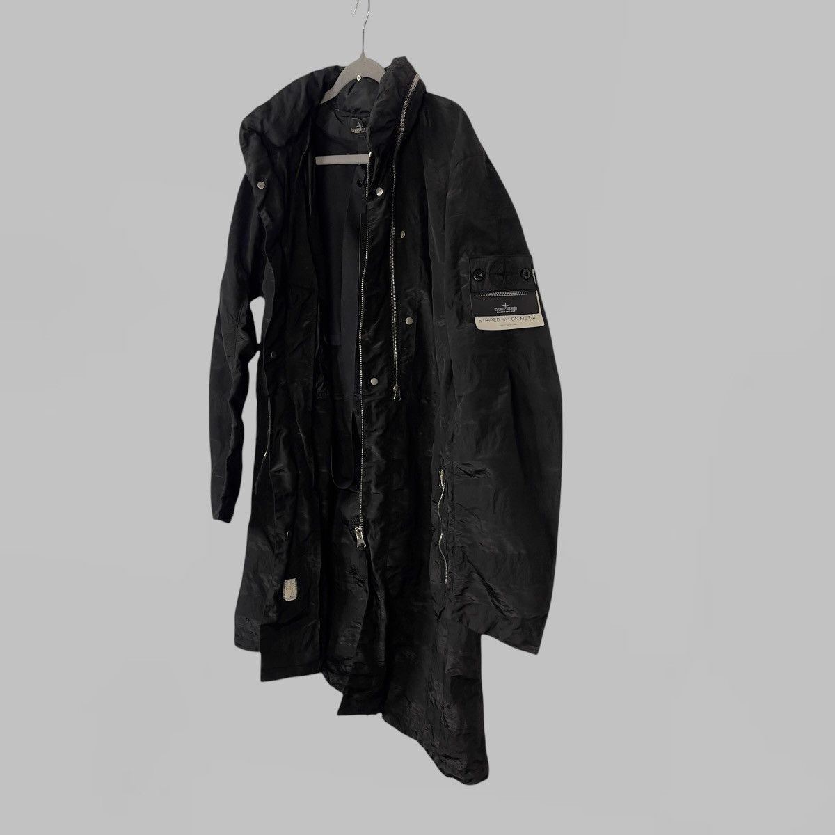 Stone Island Shadow Project Stone island shadow project striped nylon long jacket size m Size US M / EU 48-50 / 2 - 7 Thumbnail