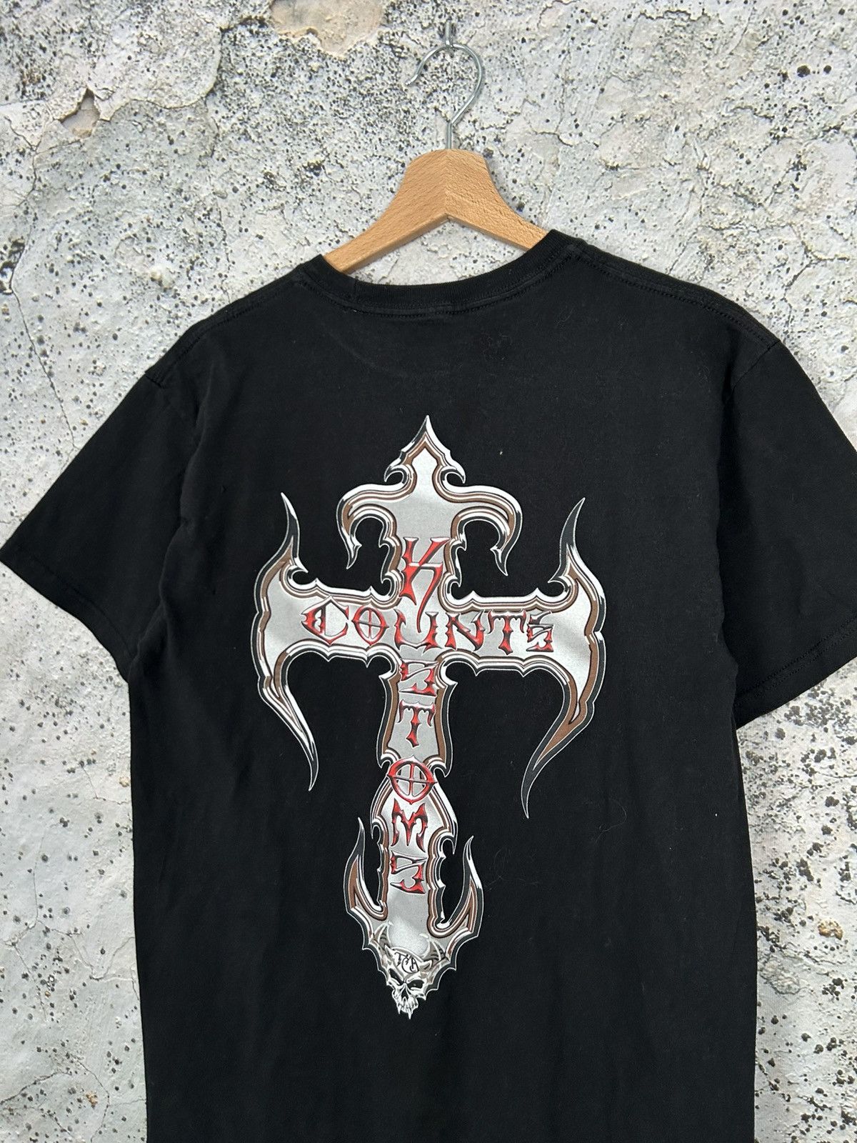 Vintage Vintage Counts Kustoms Motorcycles Racing Grunge Tee Punk Size US M / EU 48-50 / 2 - 2 Thumbnail