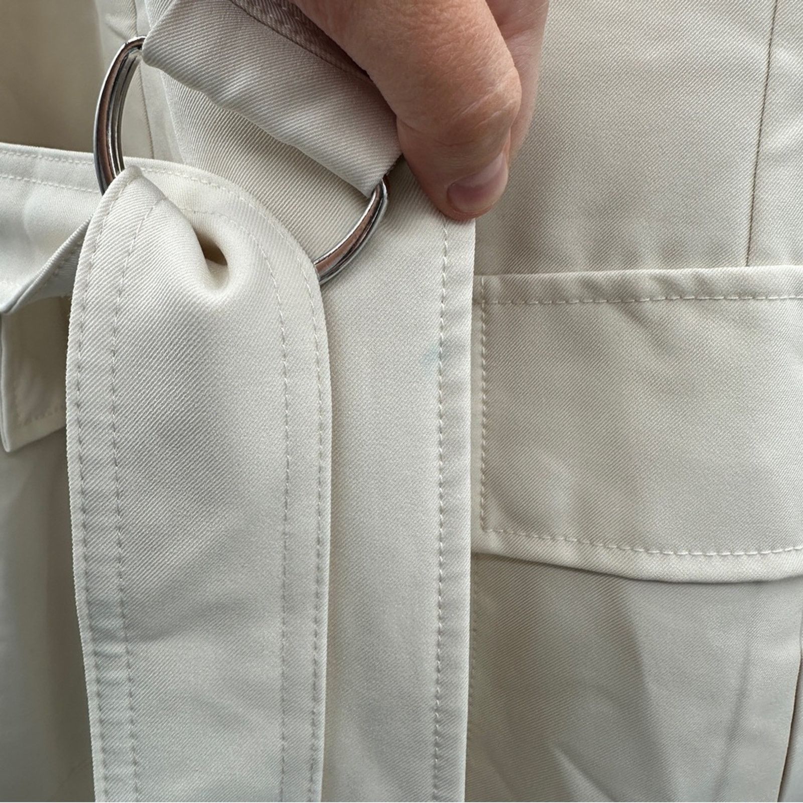 Other RTR Marina Moscone Collective Cream Long Wrap Vest Coat Sz M Size M / US 6-8 / IT 42-44 - 12 Thumbnail