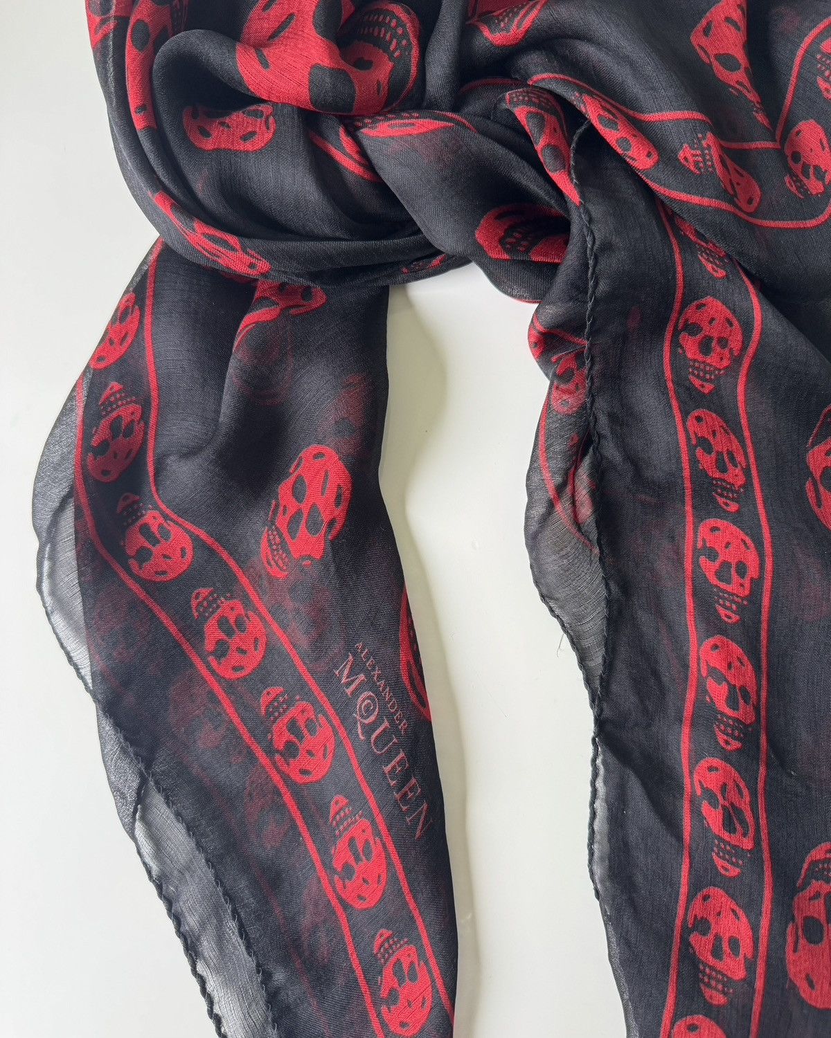 Alexander McQueen Alexander McQueen Skull Scarf Size ONE SIZE - 3 Thumbnail