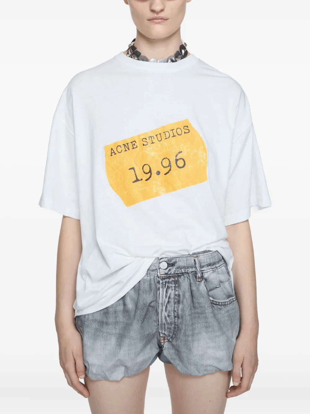 Other White Cotton-Blend T-Shirt – Men’s Classic Short Sleeve Tee Size US L / EU 52-54 / 3 - 1 Thumbnail