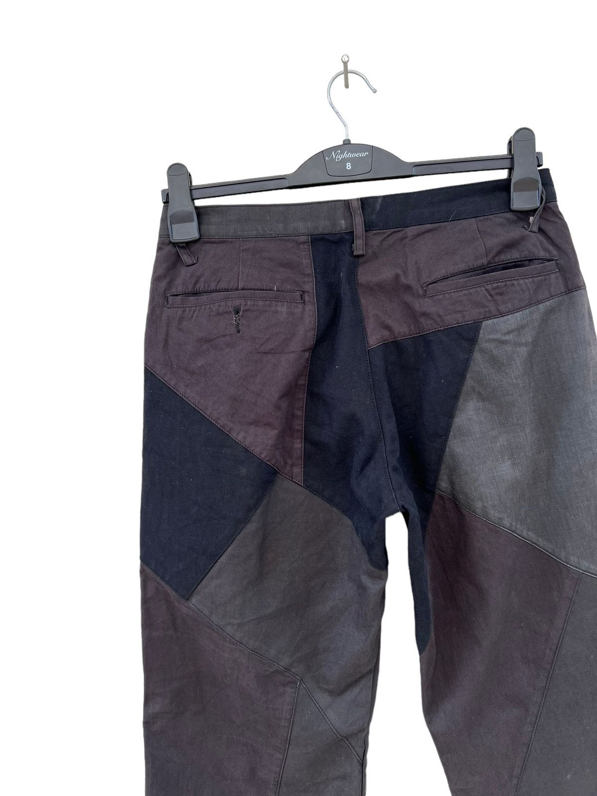 The Viridi-anne VIRUS Japan Multiple Patchwork Waxed Chinos Trouser Pant Size US 30 / EU 46 - 15 Thumbnail
