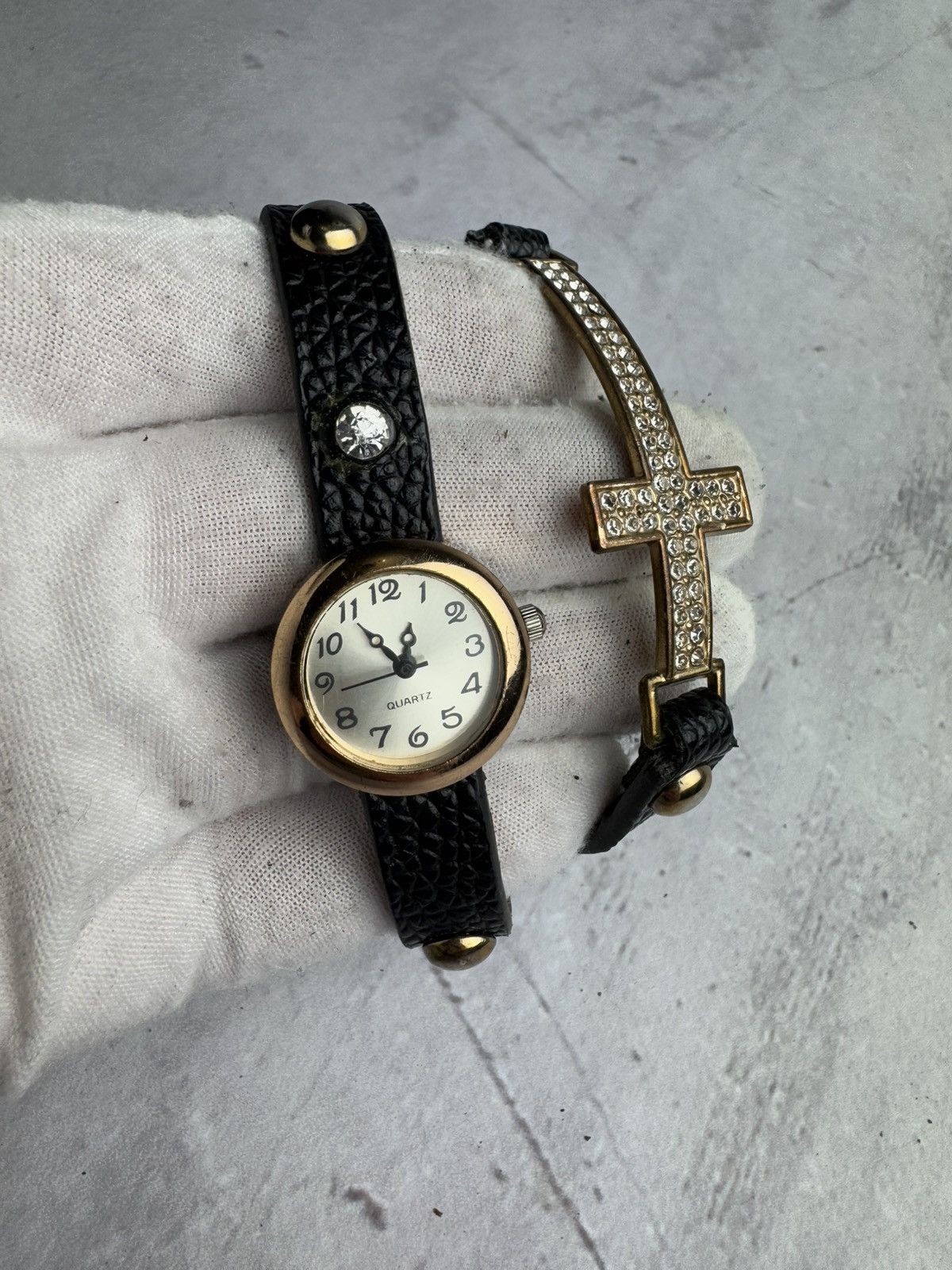 Hysteric Glamour × Vintage Vintage Futuristic Watch Braclet a Cross Size ONE SIZE - 1 Thumbnail