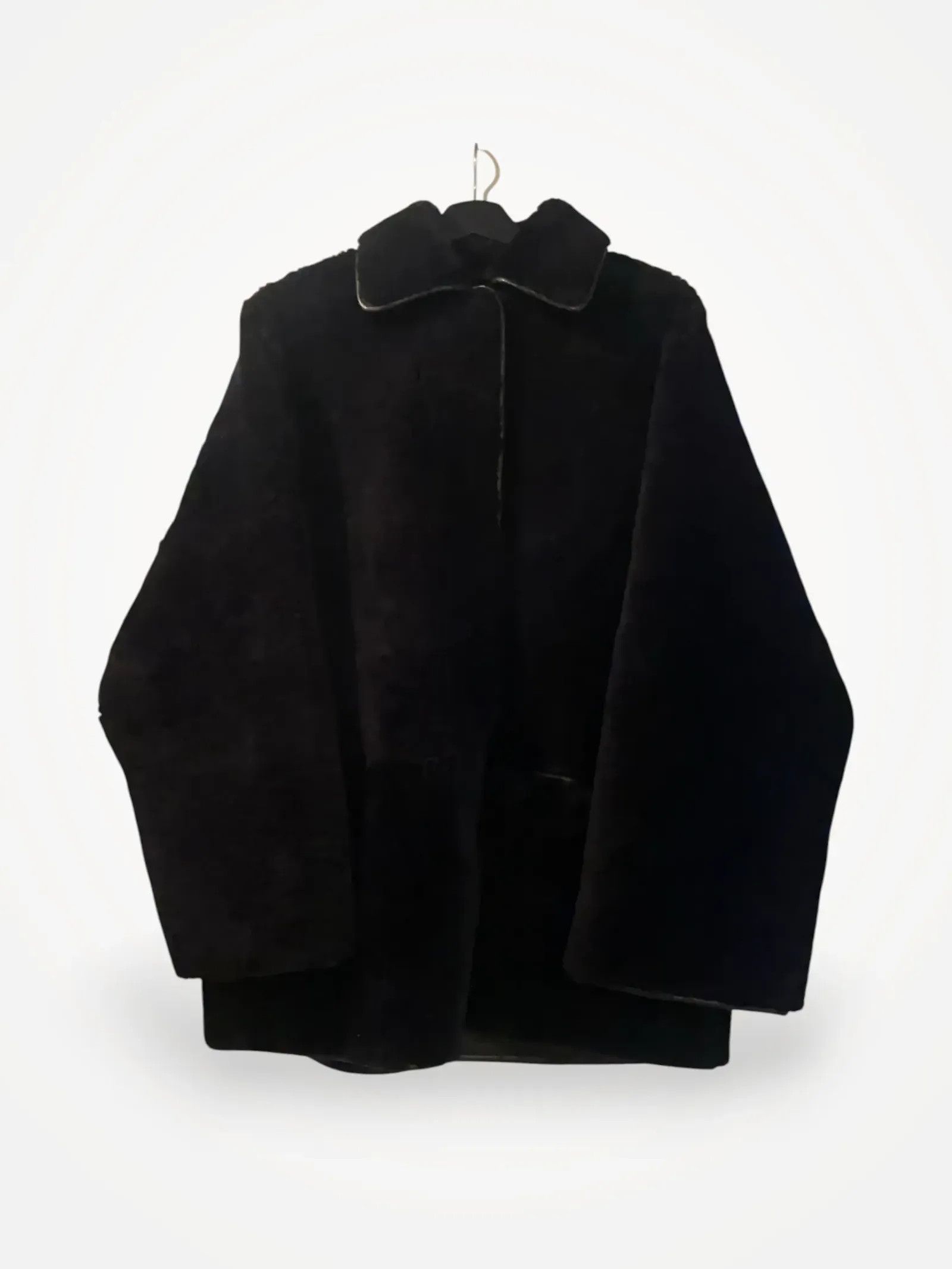 Toteme Toteme Teddy Overshirt Shearling Jacket Jacket Size XXS / US 00 / IT 34 - 1 Thumbnail