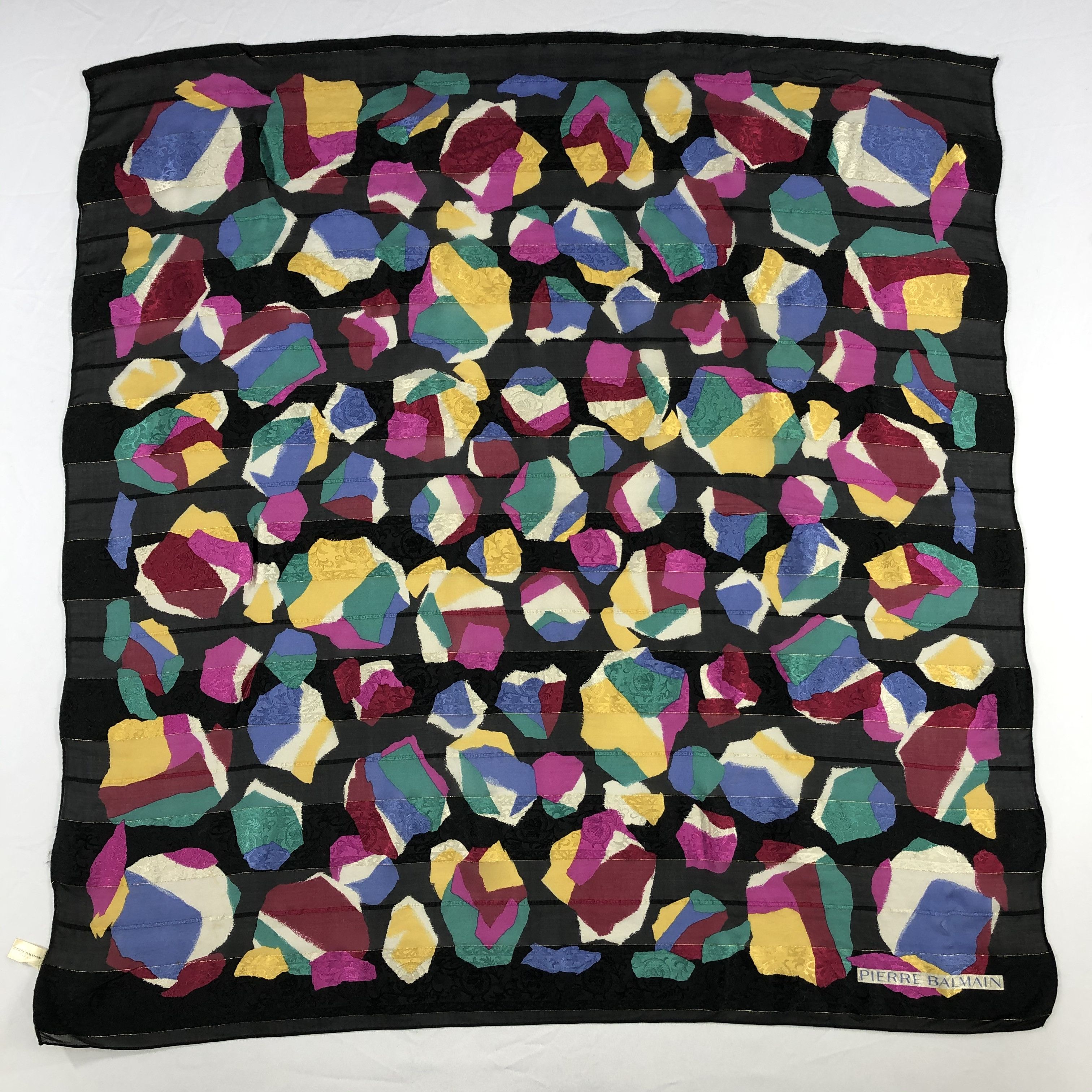 Pierre Balmain Vintage Pierre Balmain Silk Scarf Size ONE SIZE - 2 Thumbnail