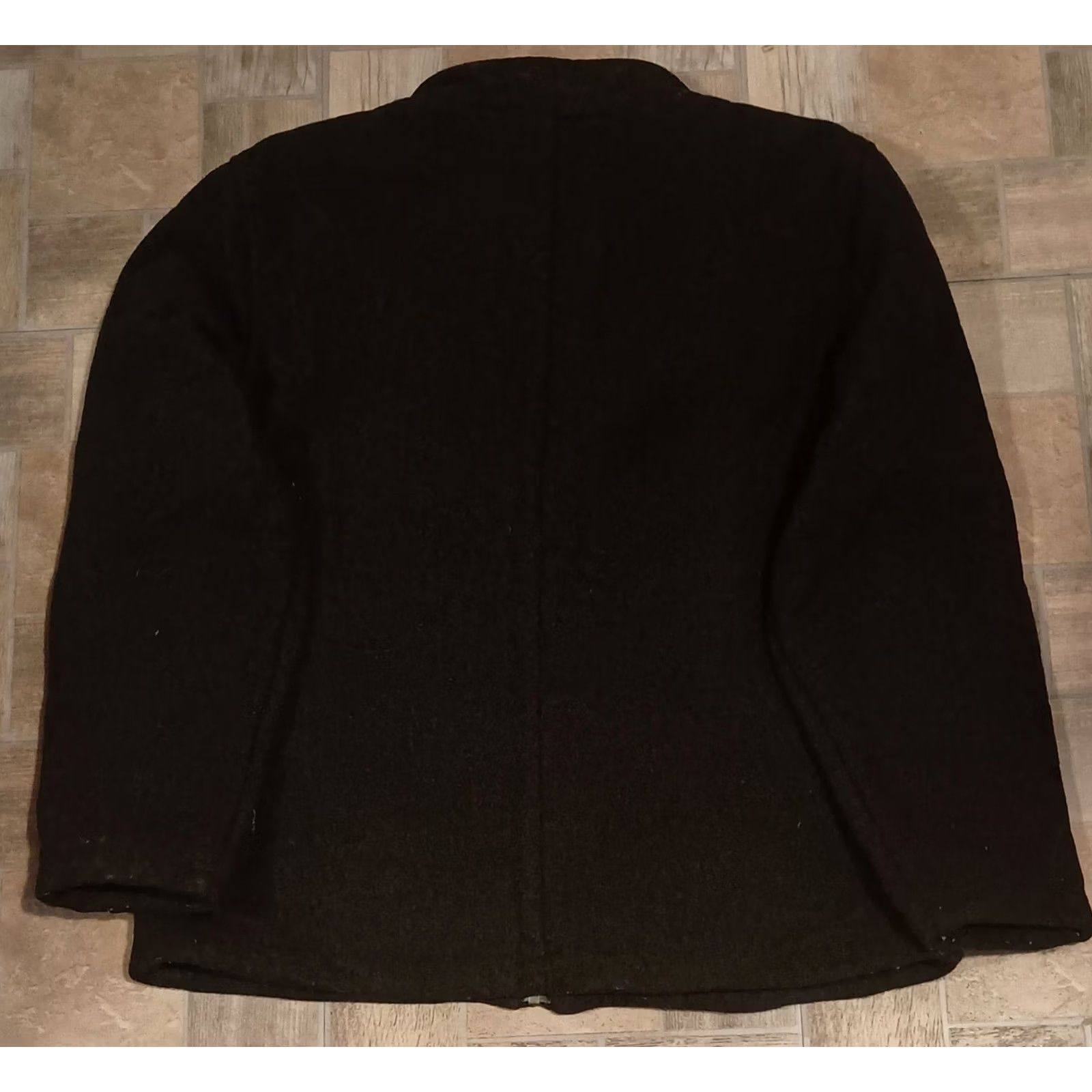 Vintage Woolrich Women's Wool Jacket Charcoal Heather Full Zip Nylon Lined Coat Medium Size M / US 6-8 / IT 42-44 - 2 Thumbnail