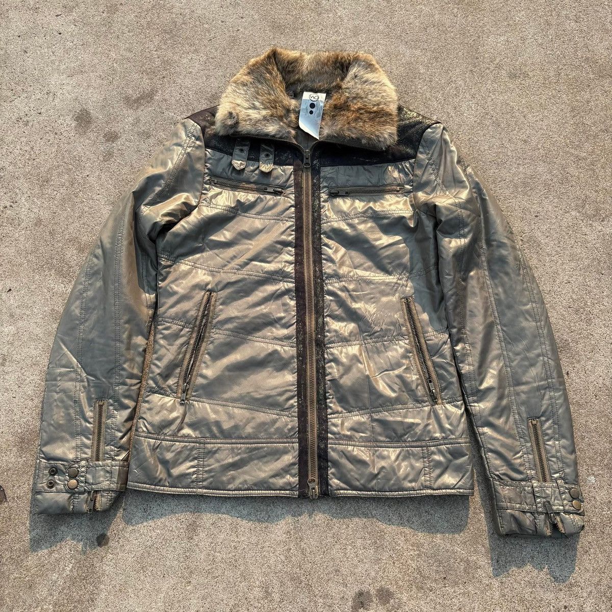Le Grande Bleu (L.G.B.) Japanese Bondage Fur Vkei Jacket ASM LGB Inspired Size US M / EU 48-50 / 2 - 2 Thumbnail