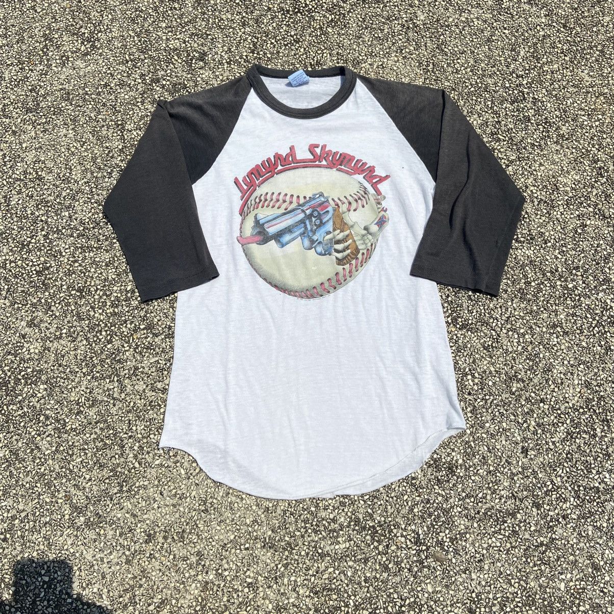 Vintage Original Vintage 1982 Lynyrd Skynyrd Size US S / EU 44-46 / 1 - 1 Thumbnail