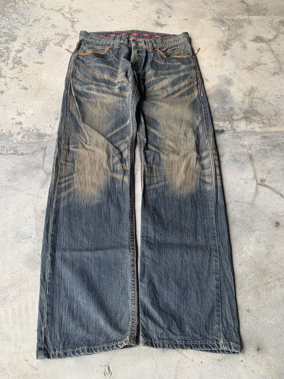 Edwin Edwin exclusive vintage muddy wash denim. Size US 34 / EU 50 - 1 Thumbnail
