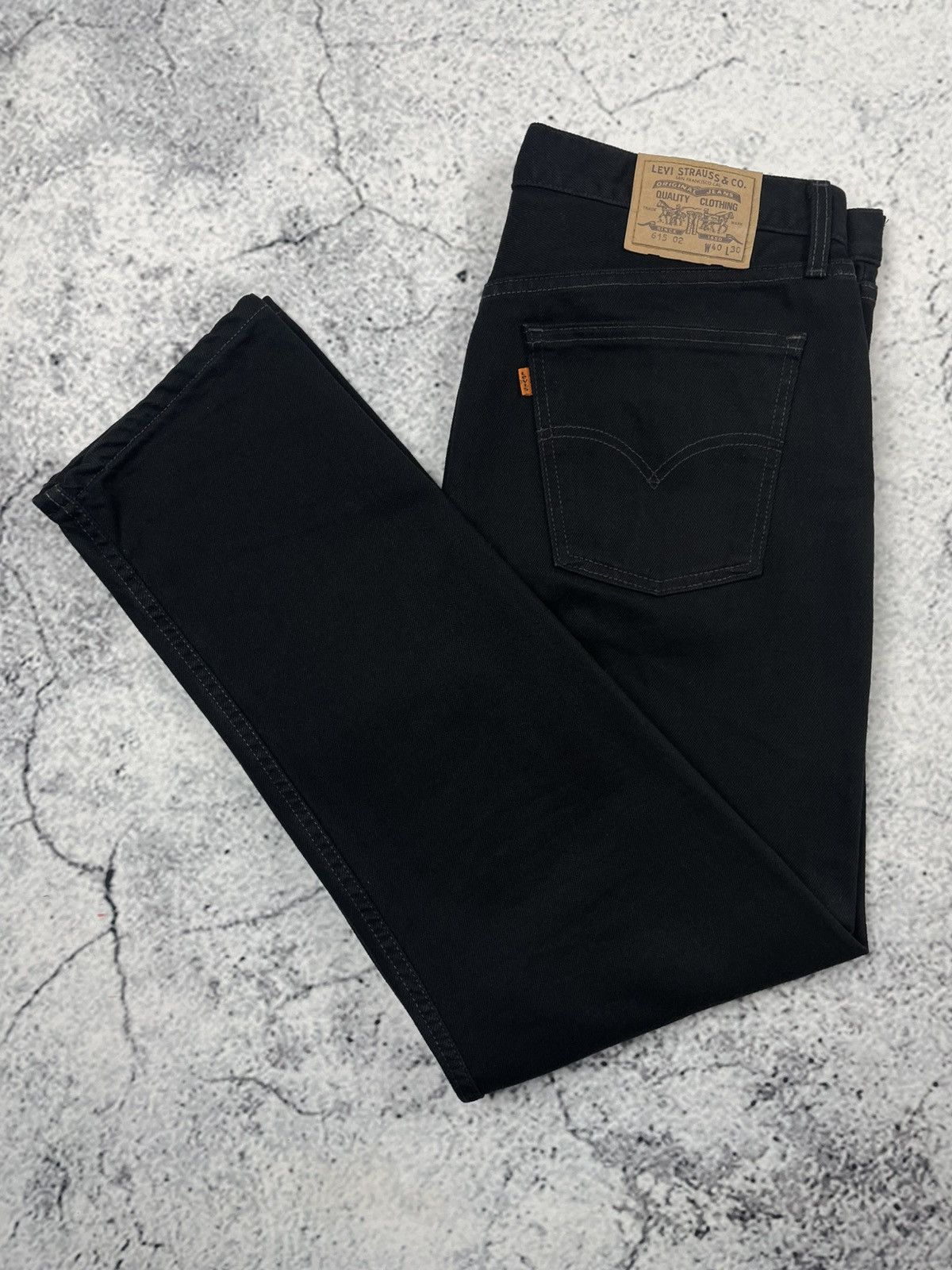 Levi's (Men’s) Levi’s 615-02 W40 L30 – Vintage 90s Orange Tab Jeans Size US 40 / EU 56 - 1 Thumbnail