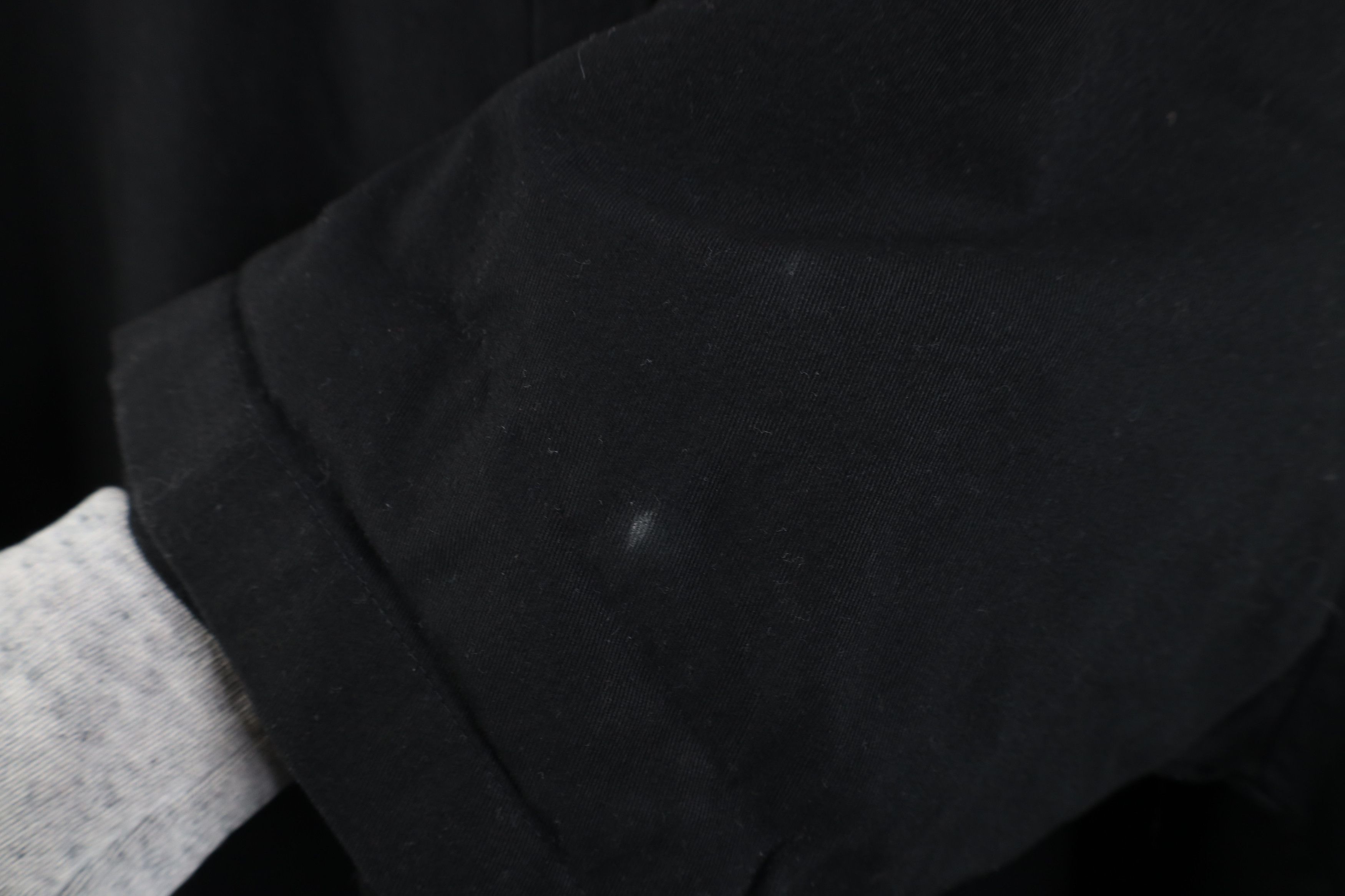 Vintage Vintage 90s Streetwear Cotton Twill Button Down Shirt Black Size US XL / EU 56 / 4 - 9 Thumbnail