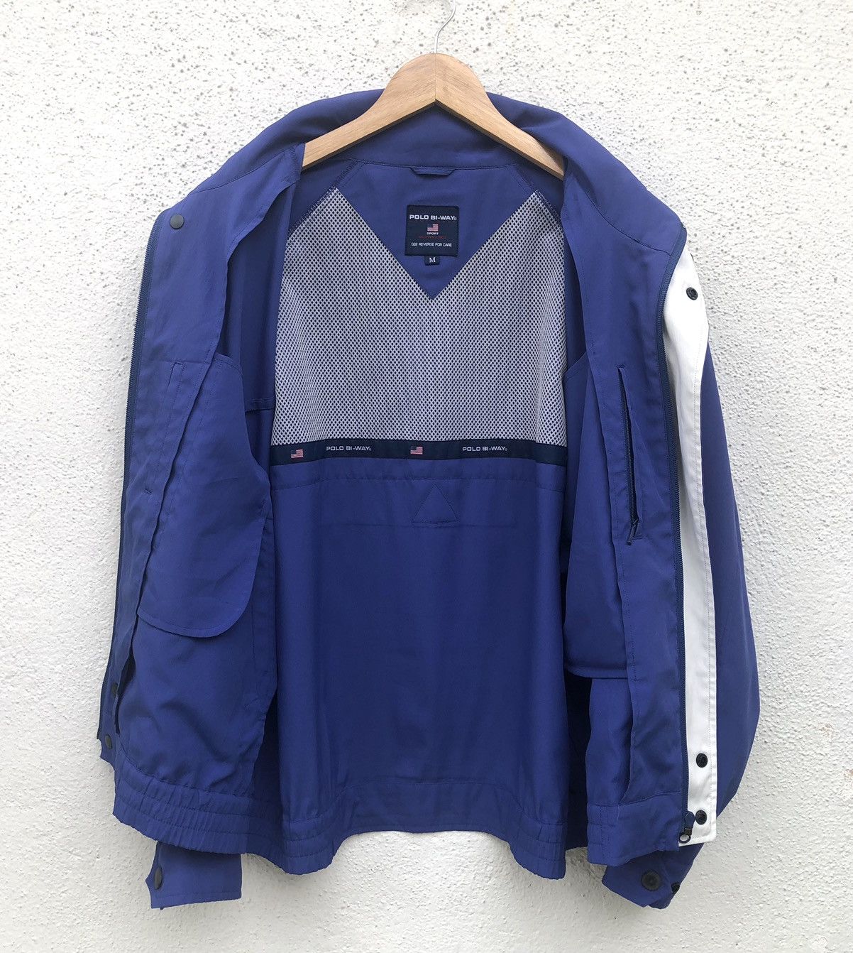 Japanese Brand Vintage POLO BI-WAY SENTLORAN Sport USA 🇺🇸 Jacket Size US M / EU 48-50 / 2 - 7 Thumbnail